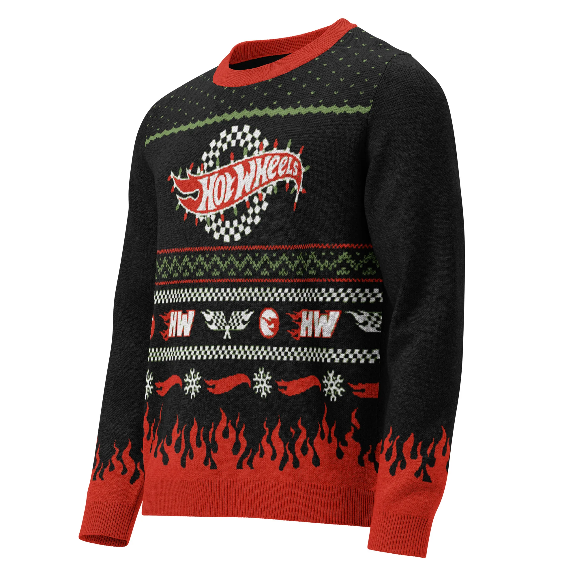Mattel Creations Hot Wheels Ugly Sweater