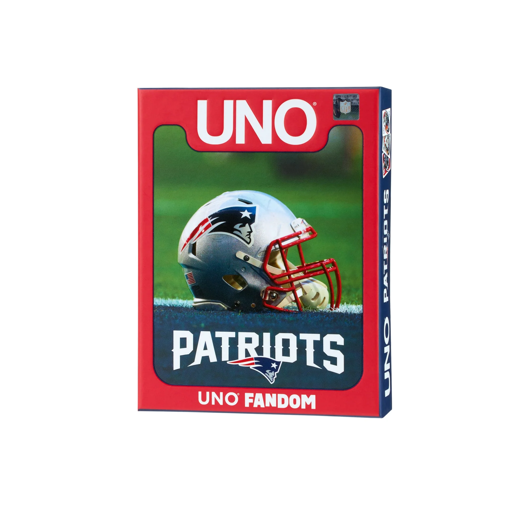 Mattel Creations UNO Fandom NFL New England Patriots Game Deck
