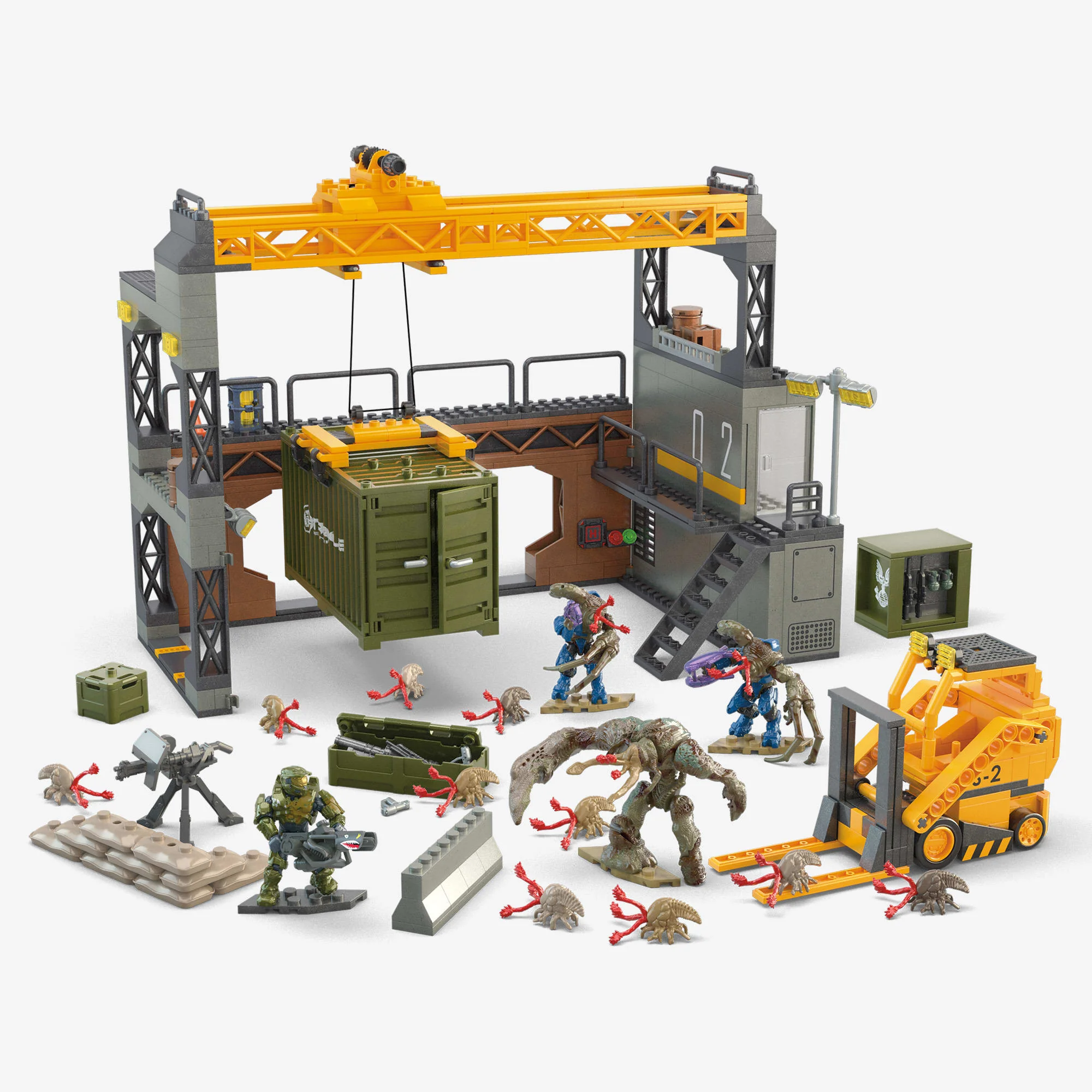 Mattel Creations MEGA Halo Floodgate Firefight Building Toy Kit