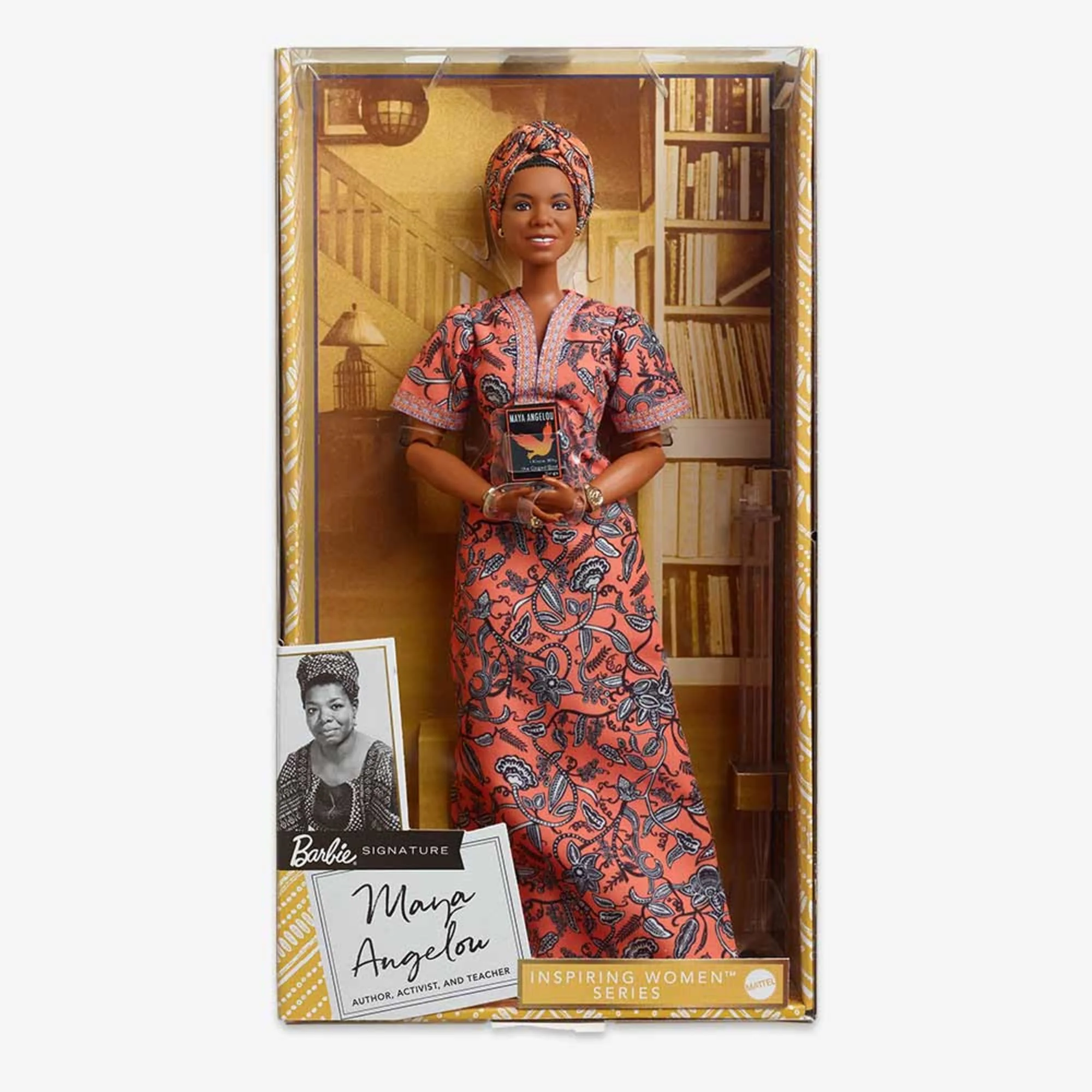 Mattel Creations Barbie Inspiring Women Maya Angelou Doll
