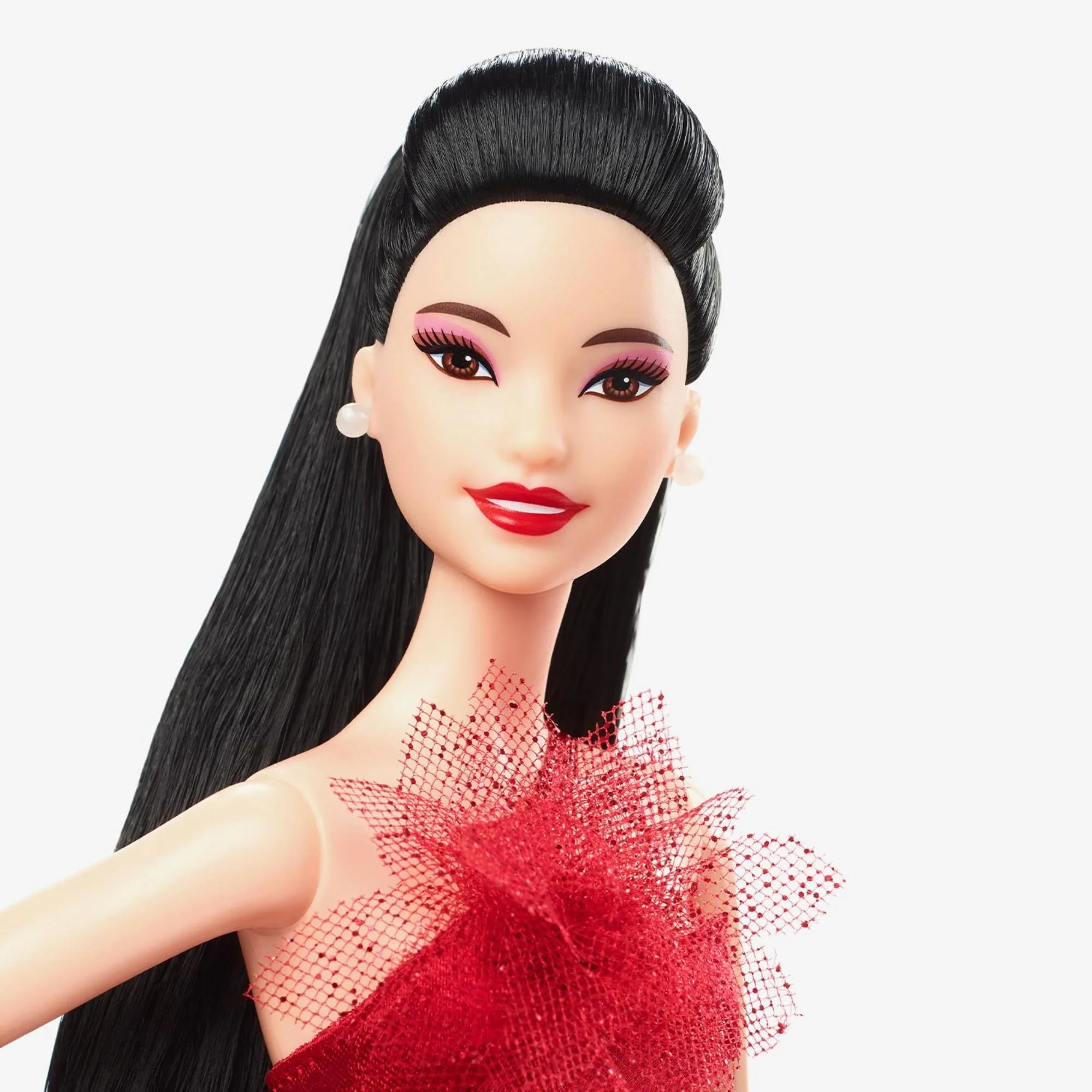 Mattel Creations 2022 Holiday Barbie, Black Hair