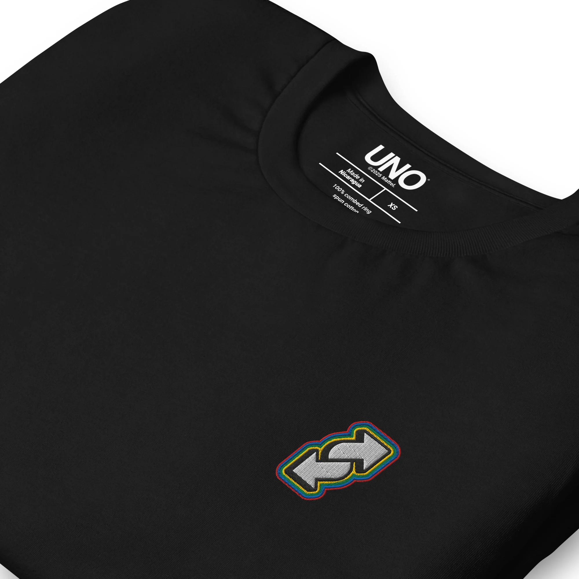 Mattel Creations UNO Social Club Black T-Shirt