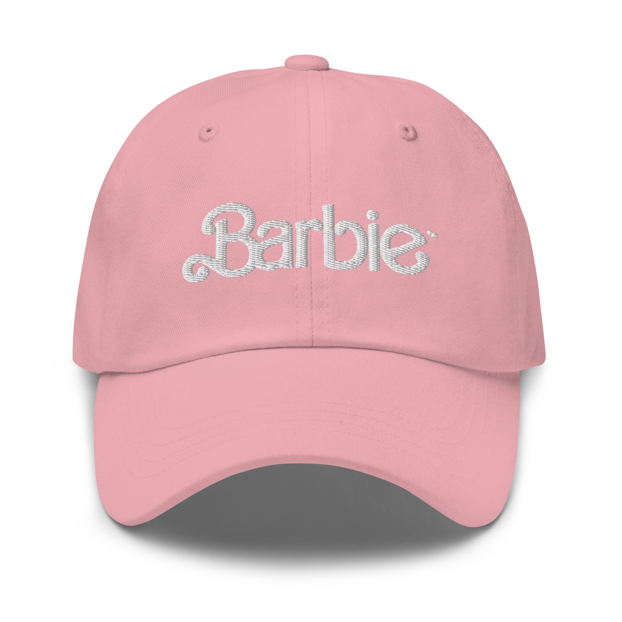 Mattel Creations Barbie Classic Logo Pink Baseball Hat