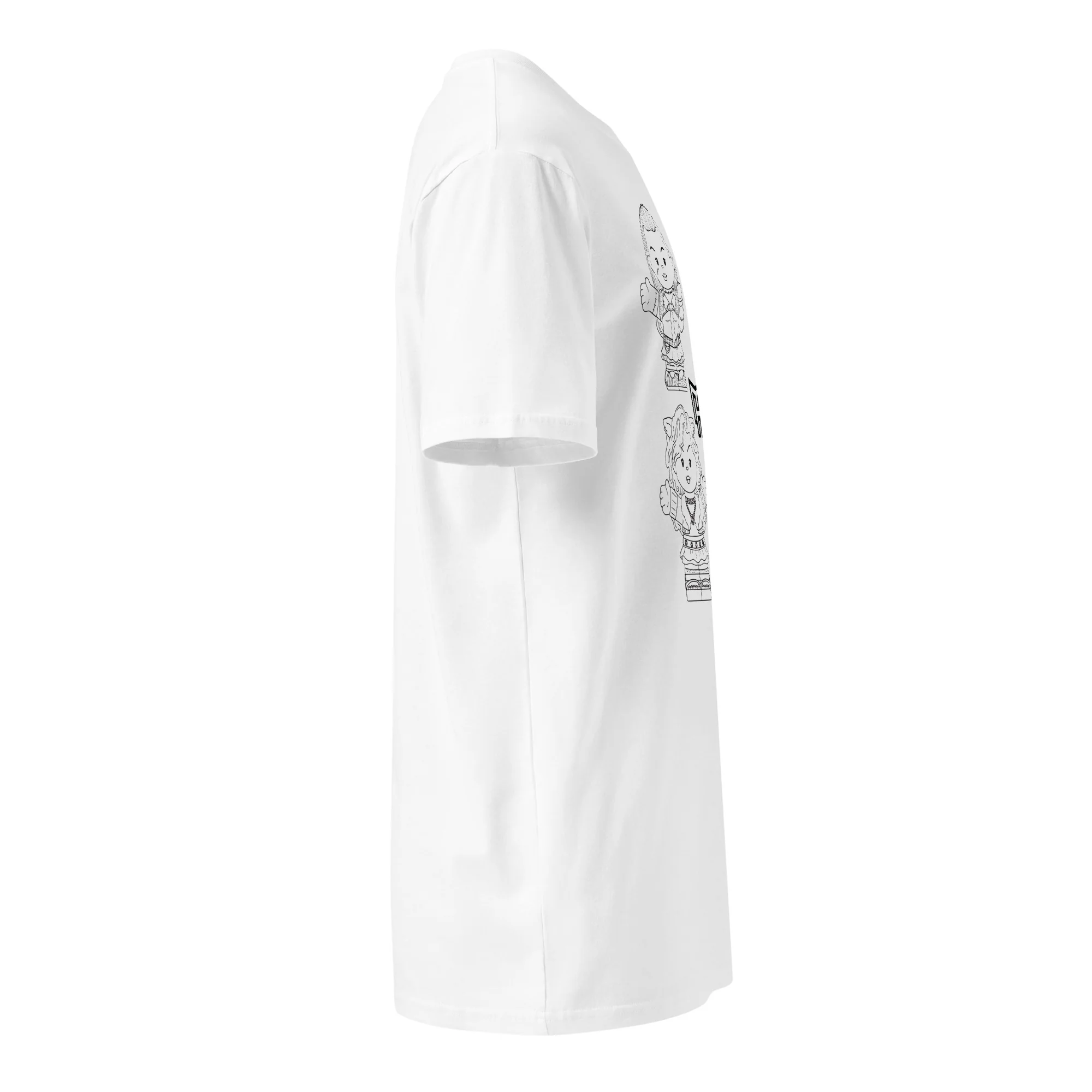 Mattel Creations Little People Collector MC Revealed Fan Designed White T-Shirt
