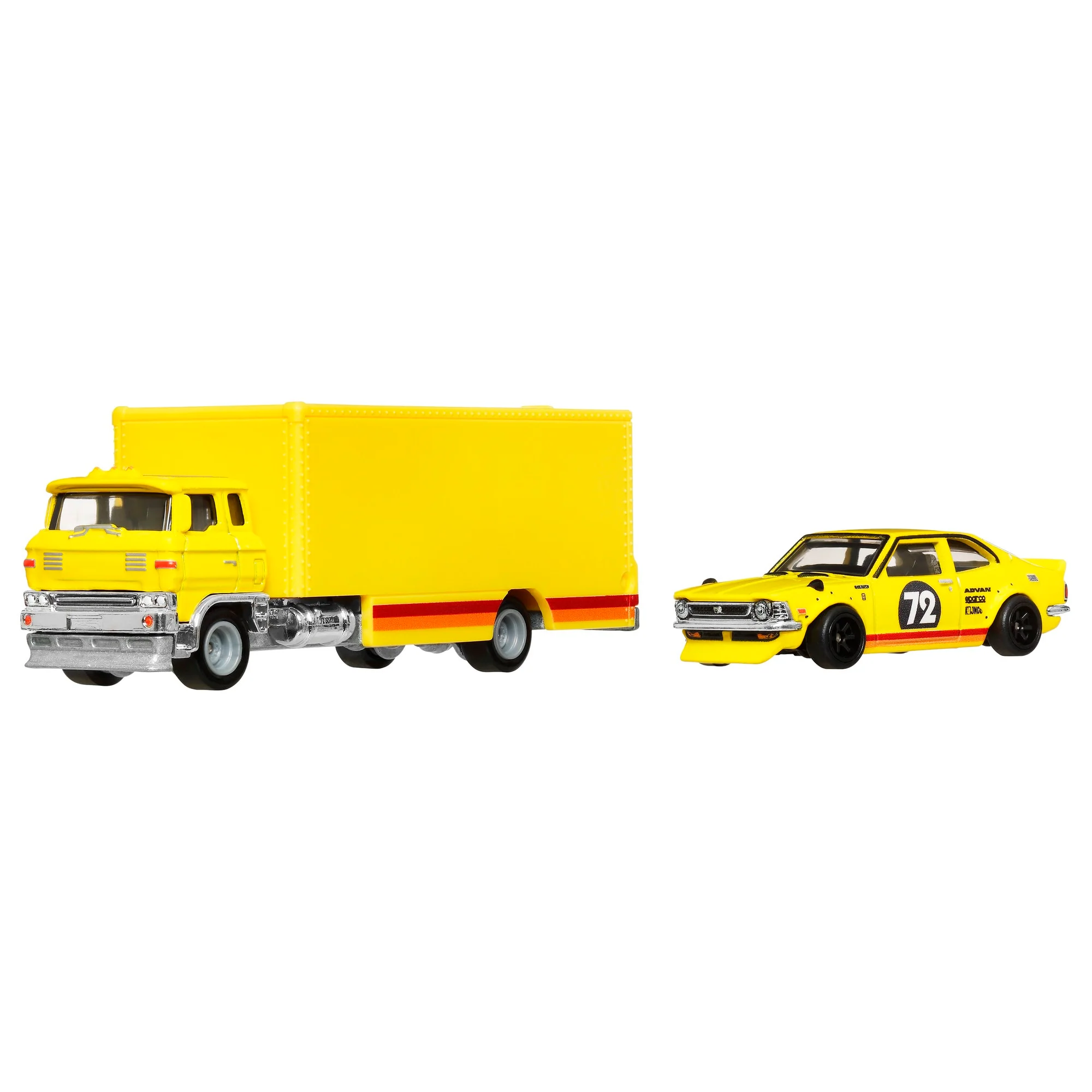 Mattel Creations Hot Wheels Team Transport Truck & Race Vehicle