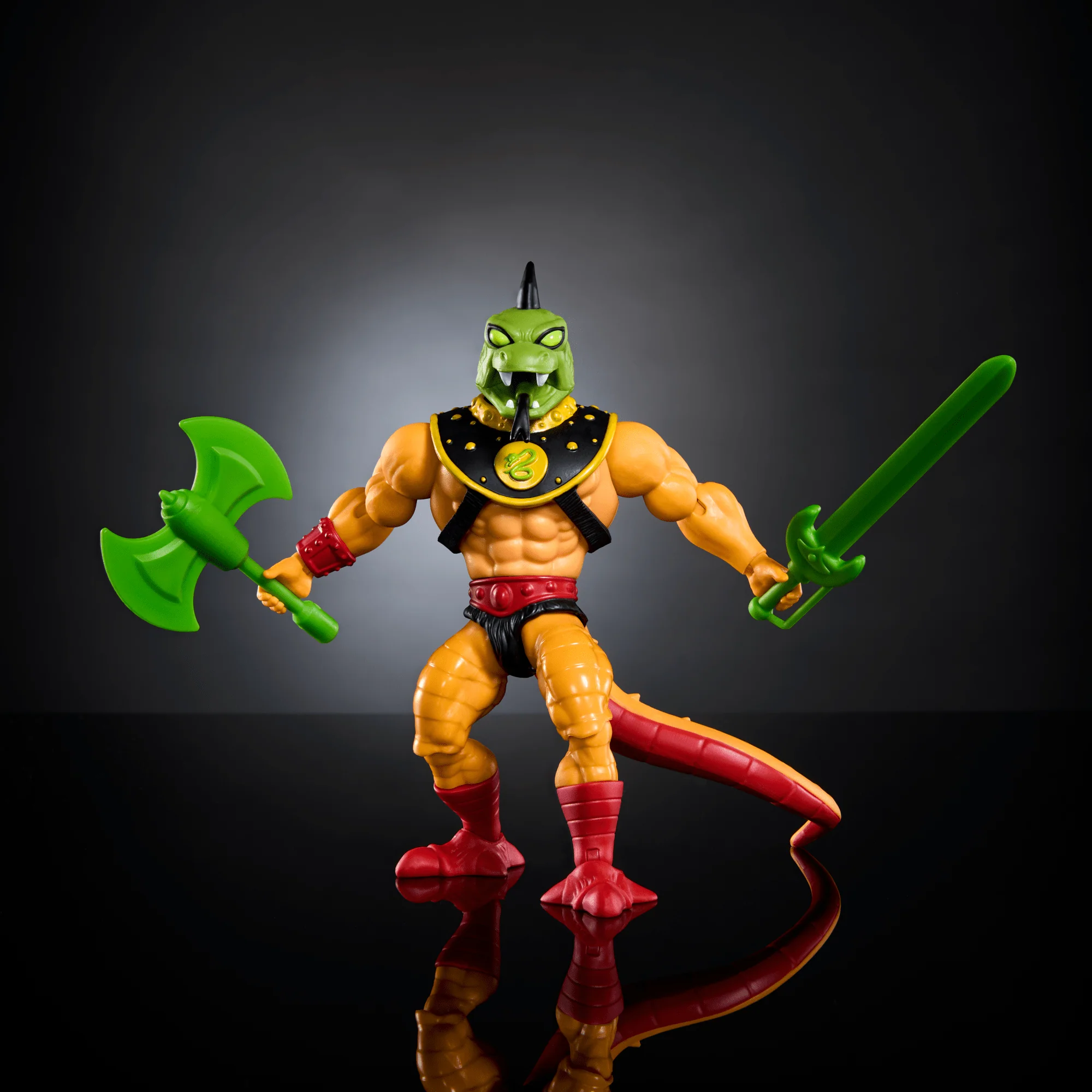 Mattel Creations Masters of the Universe Origins Reptilax Action Figure