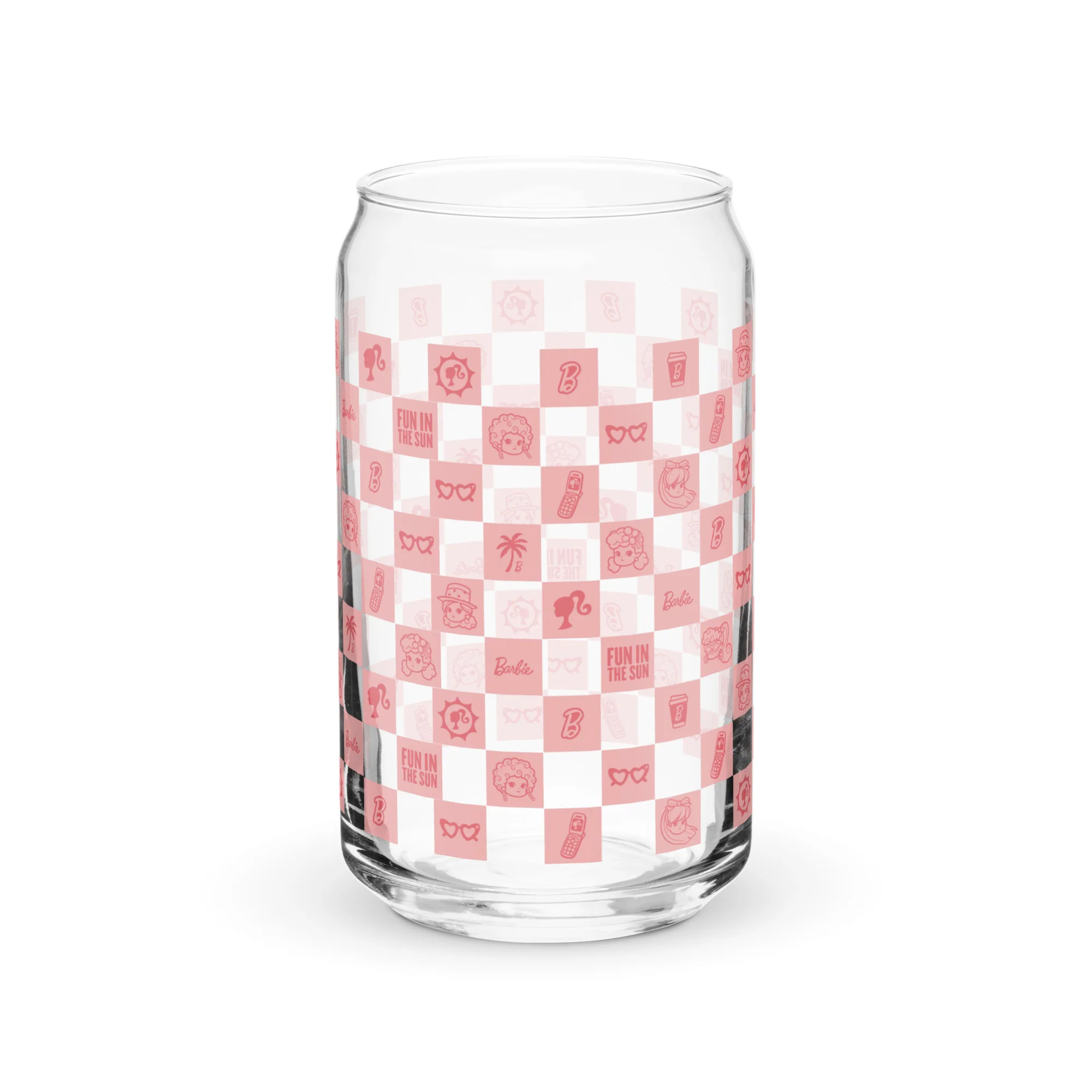 Mattel Creations Barbie Checkerboard Icons Cutie Clear Glass