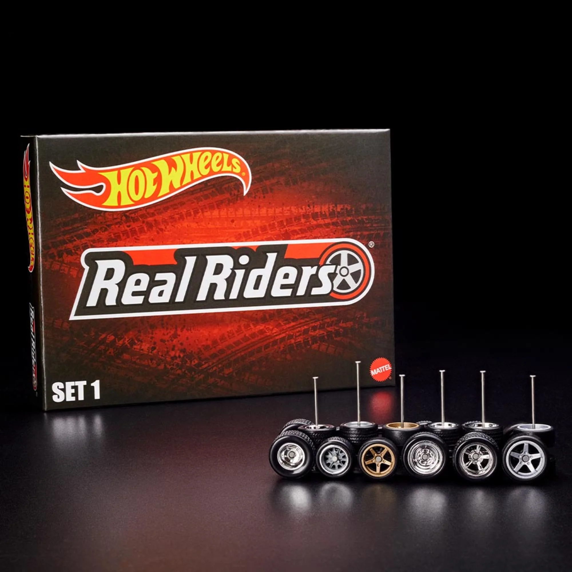 Mattel Creations RLC Exclusive Real Riders Wheels Pack - Set 1