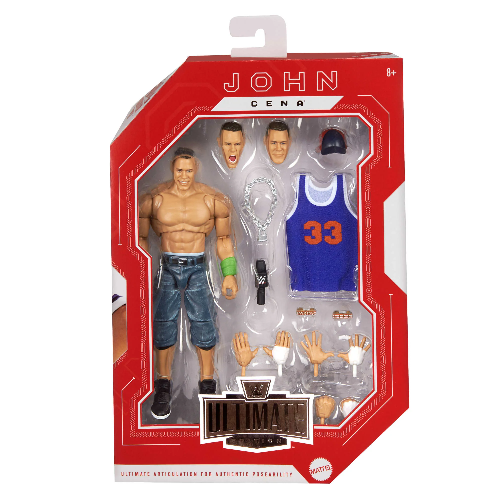 Mattel Creations WWE Ultimate Edition John Cena Action Figure