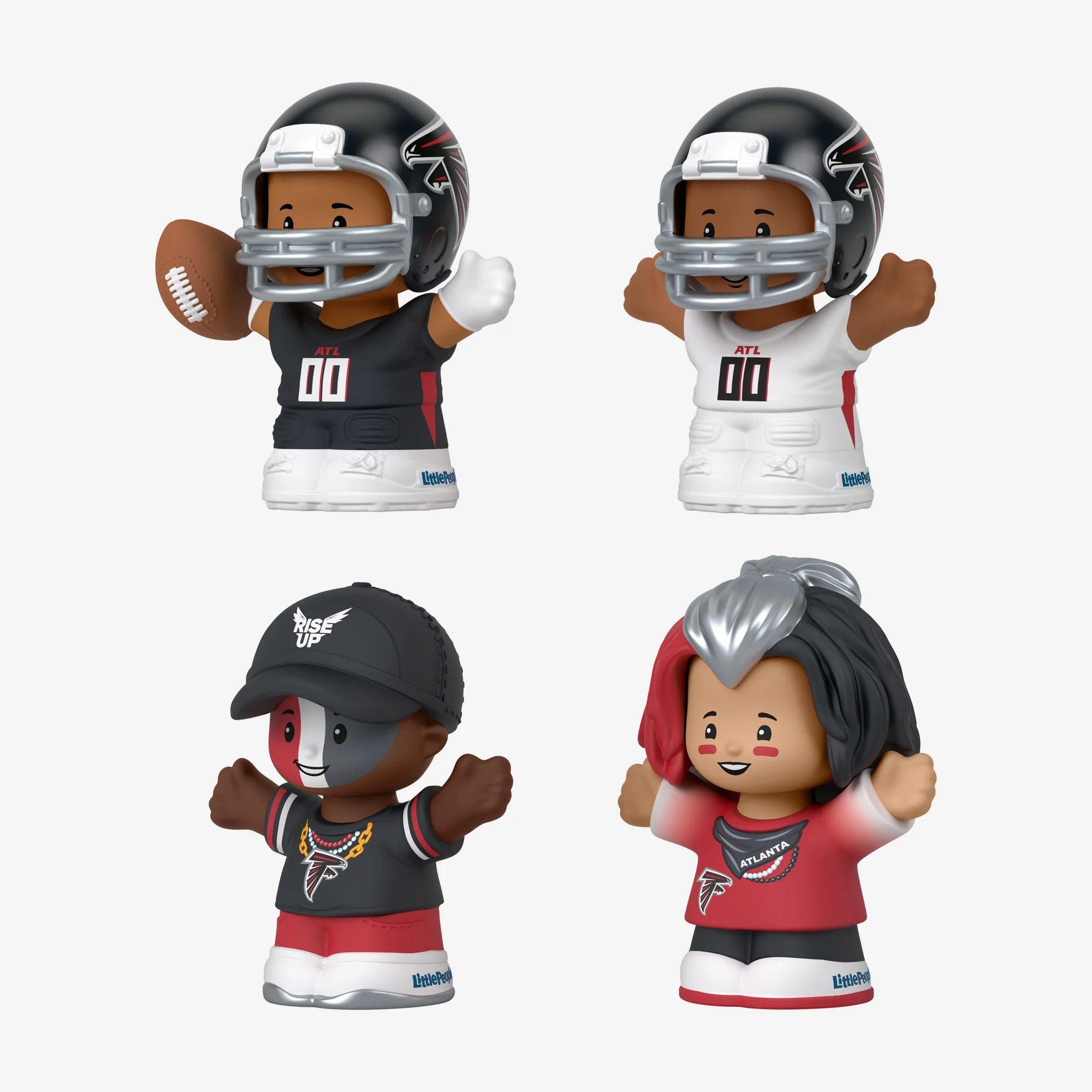 Mattel Creations Little People Collector x NFL Atlanta Falcons Set