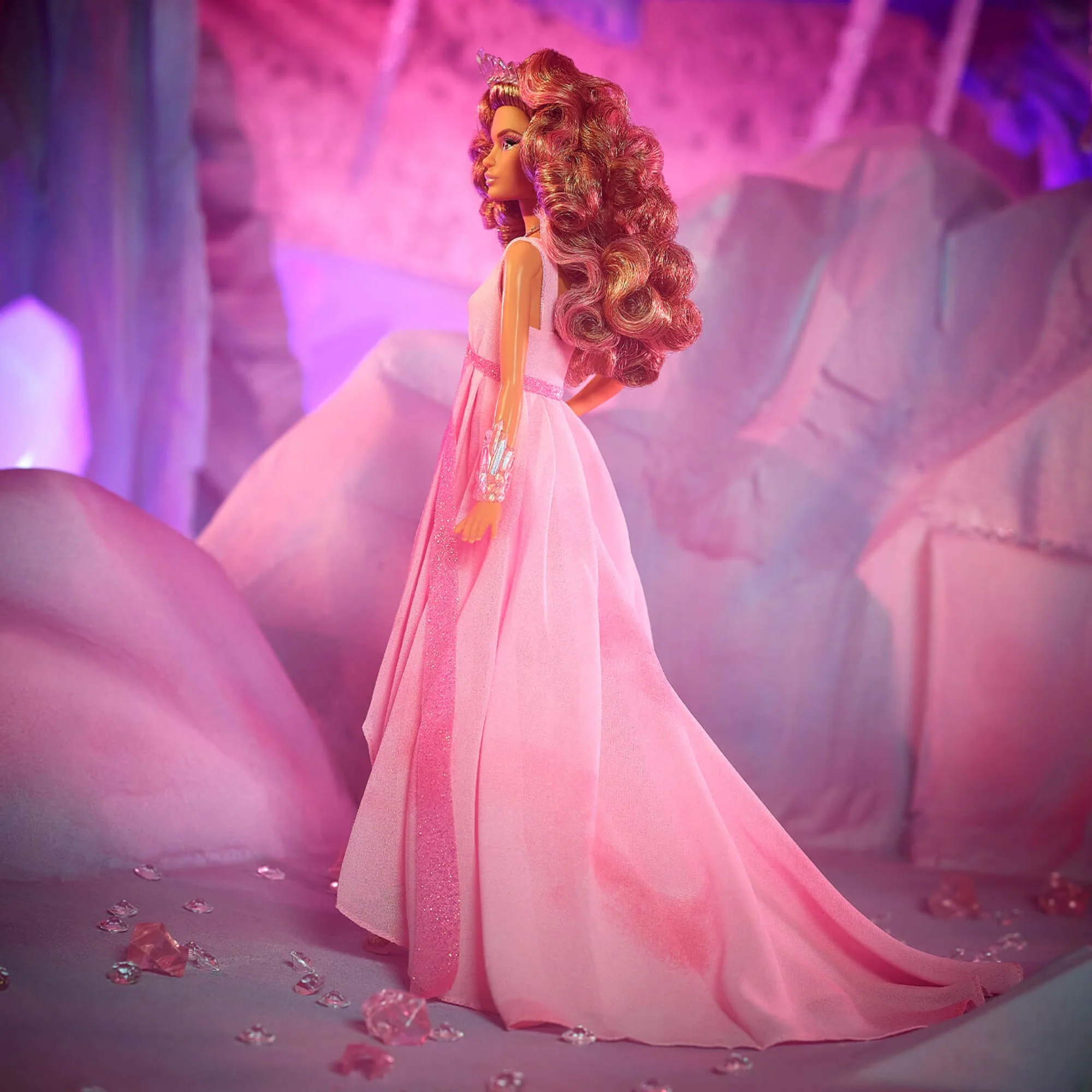 Mattel Creations Barbie Crystal Fantasy Collection Rose Quartz Doll
