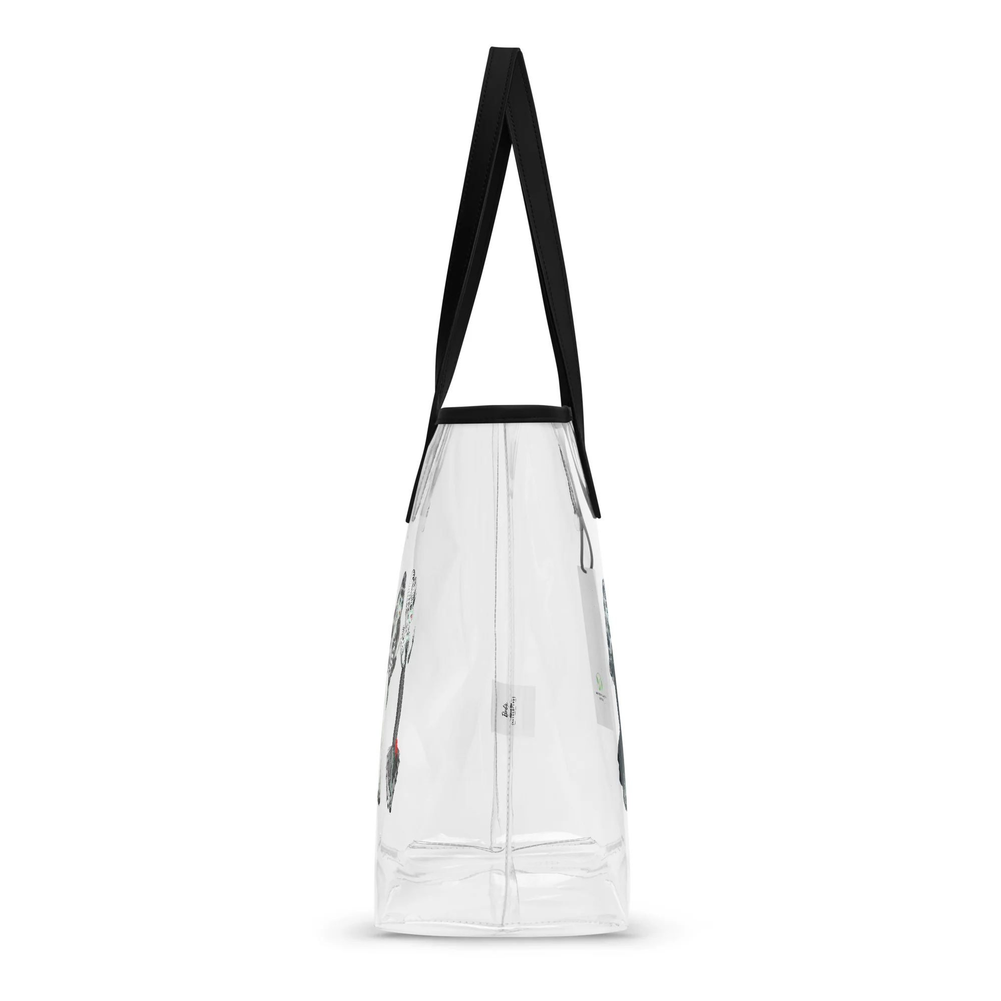 Mattel Creations Monster High Barbie Frankie Barbie Clear Tote