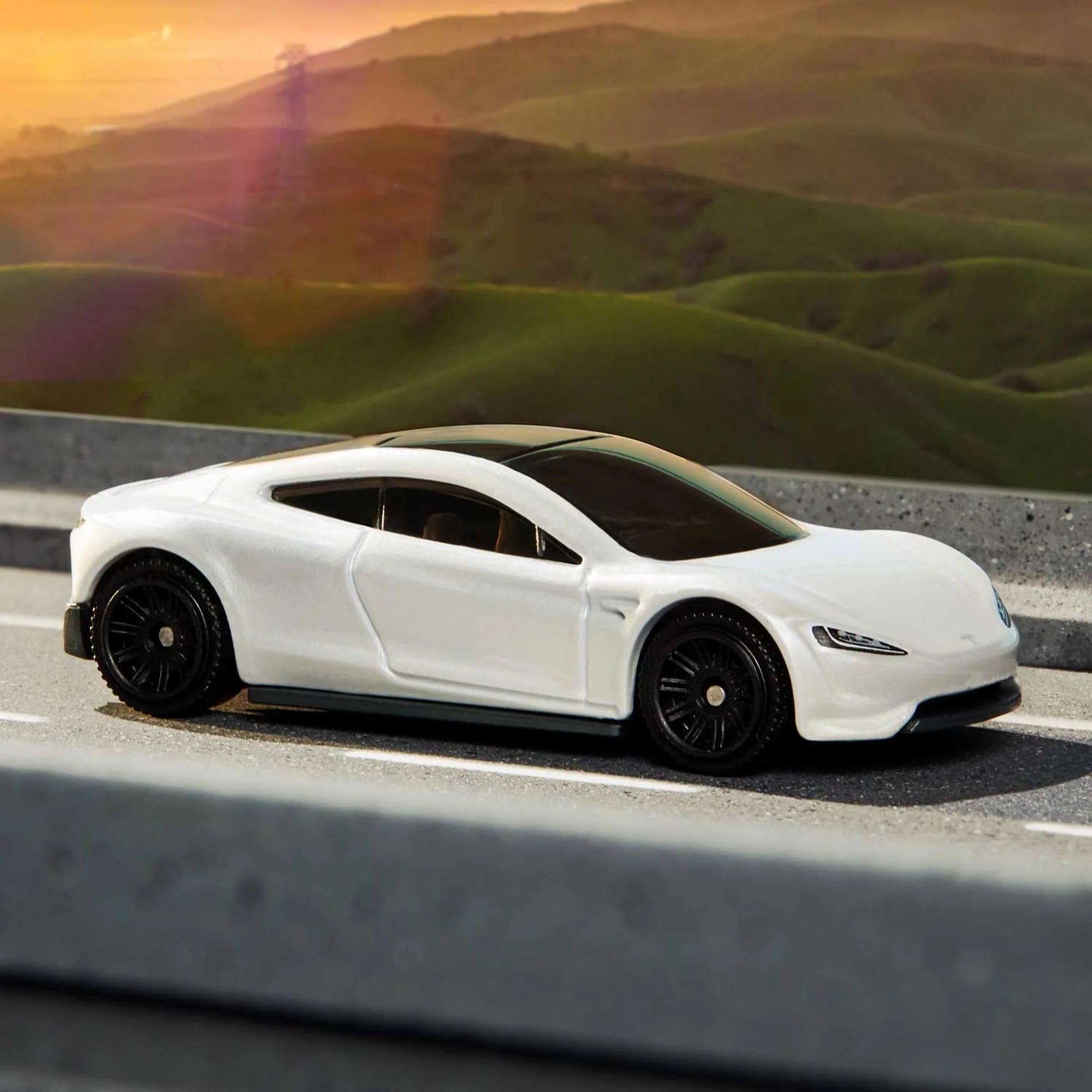 Mattel Creations Matchbox Tesla Roadster