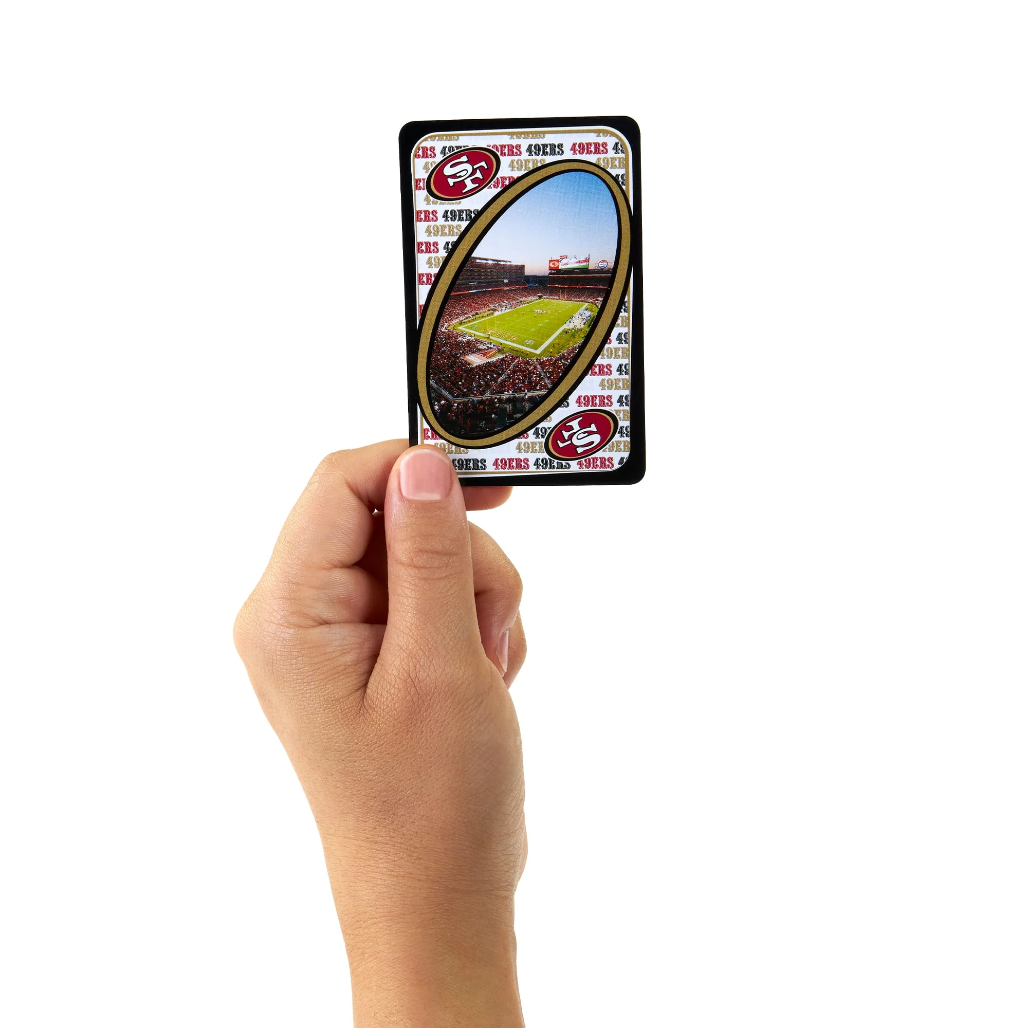 Mattel Creations UNO Fandom NFL San Francisco 49ers Game Deck