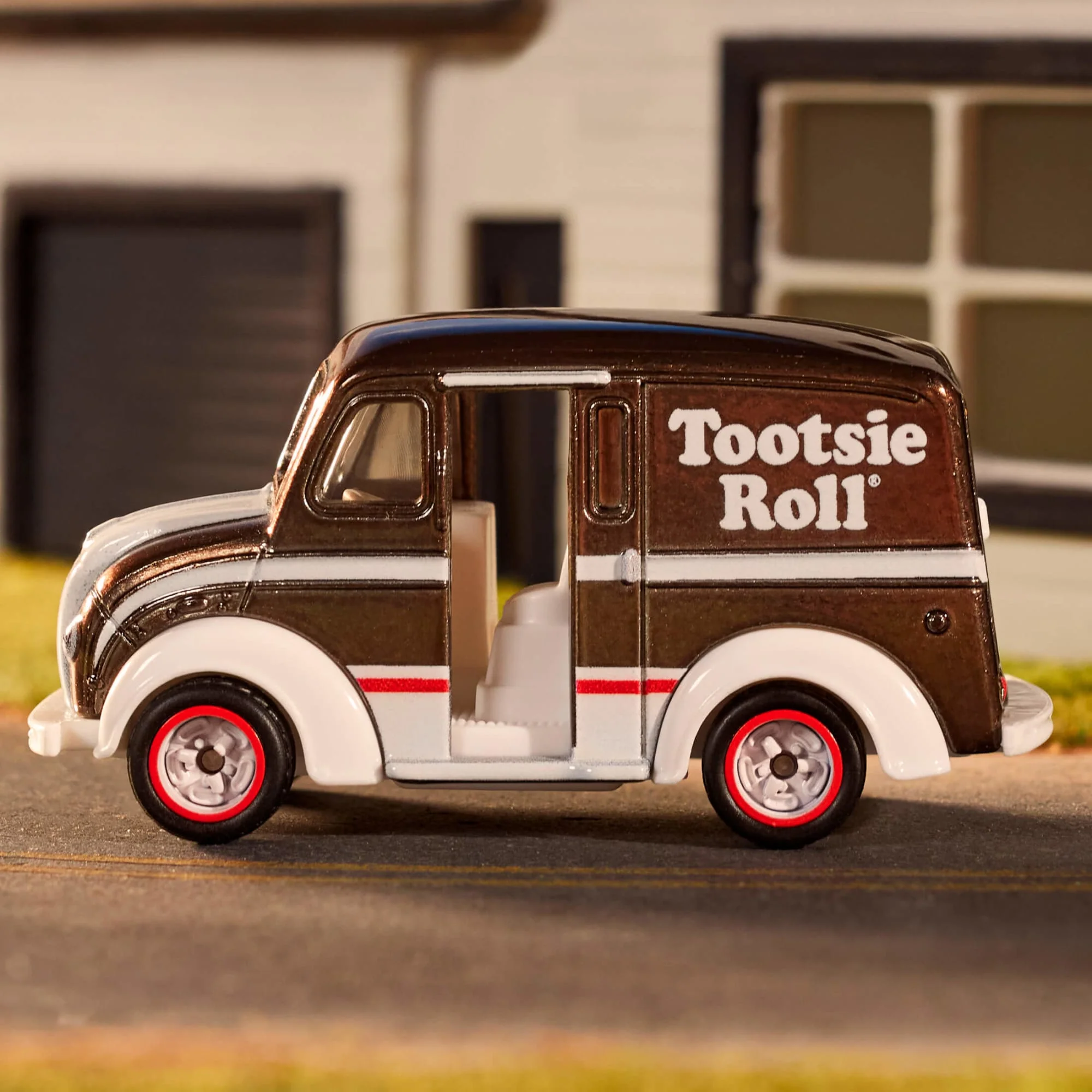 Mattel Creations Matchbox Tootsie Roll Divco Milk Truck