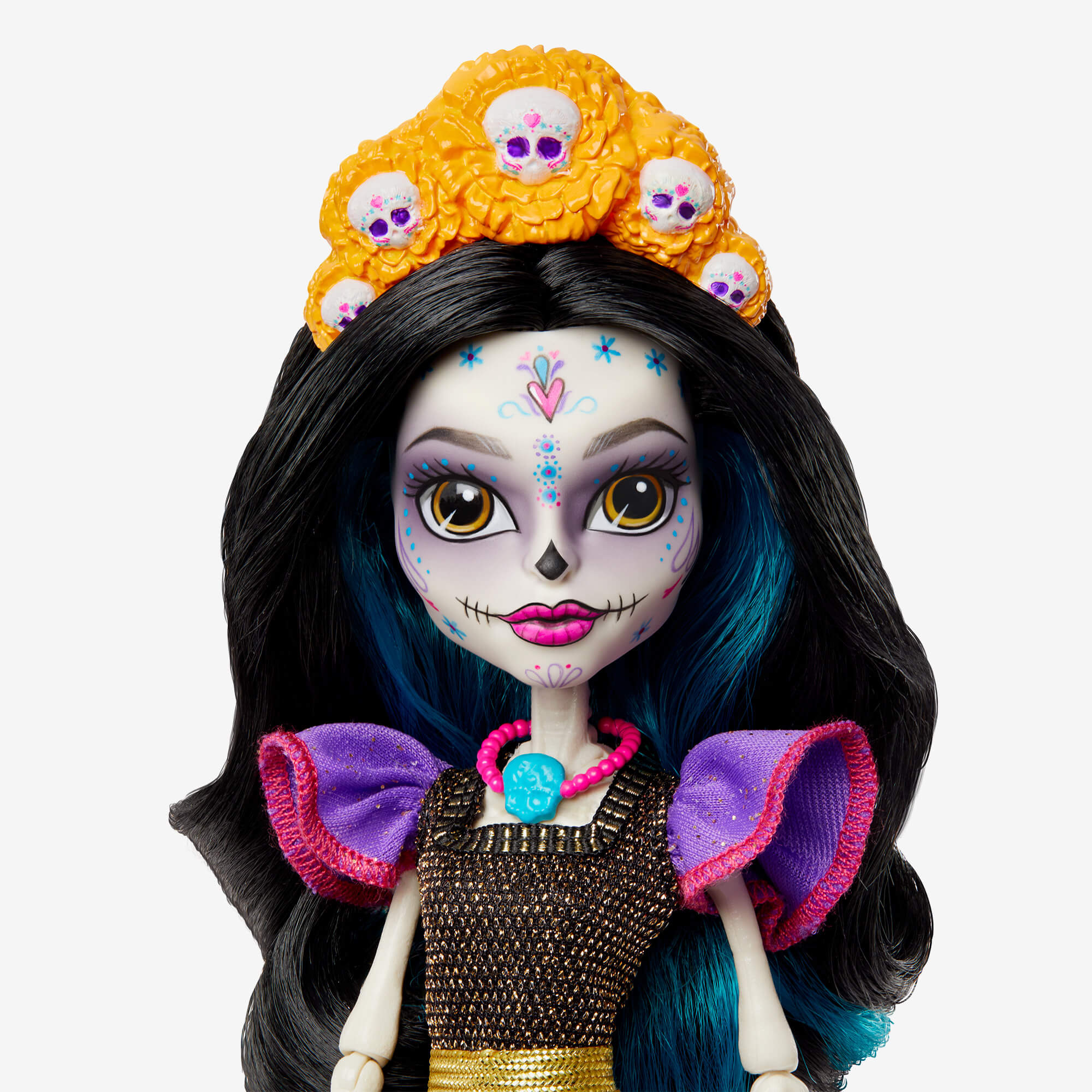 Mattel Creations Monster High Howliday Día De Muertos Skelita Calaveras Doll