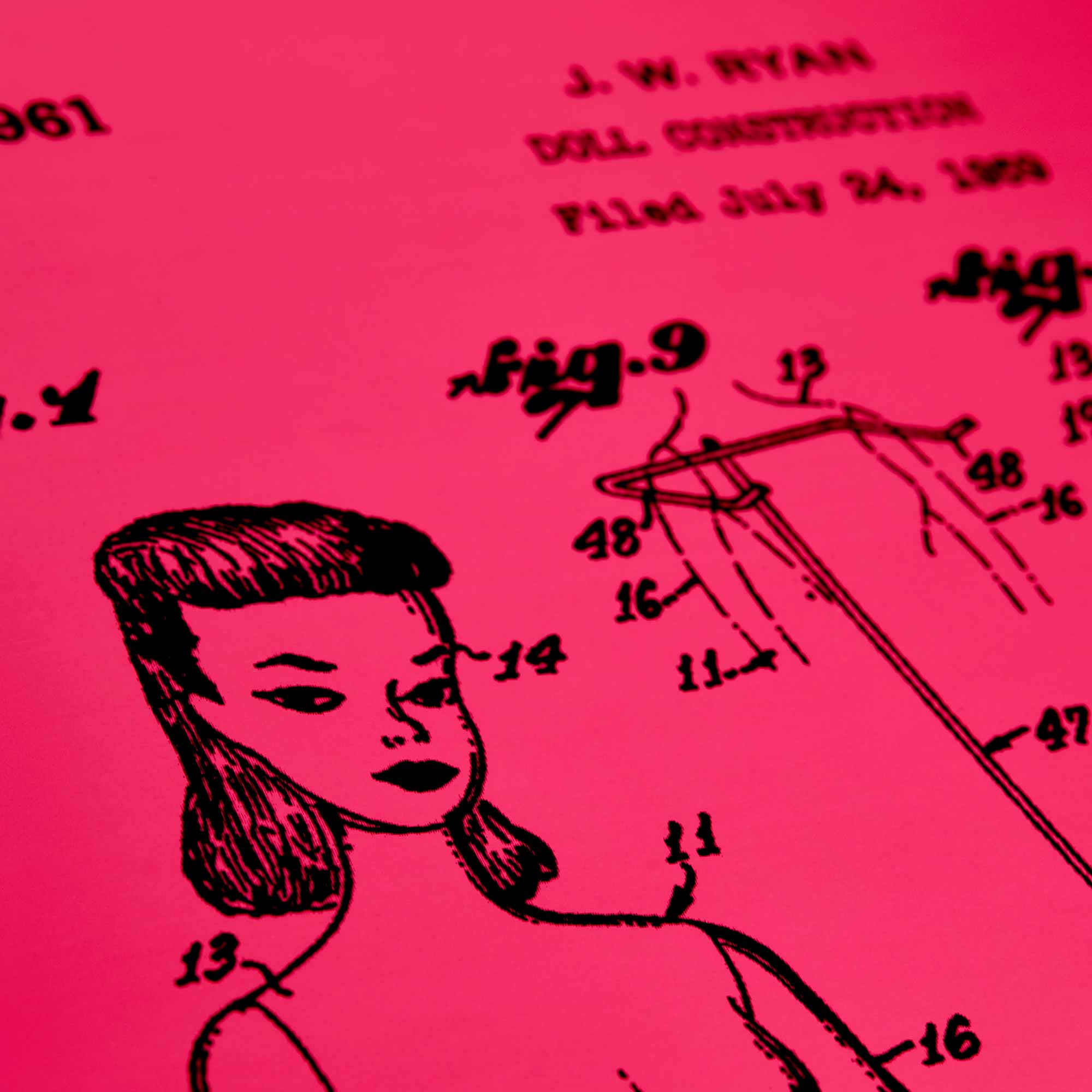 Mattel Creations Art of Engineering Barbie Print