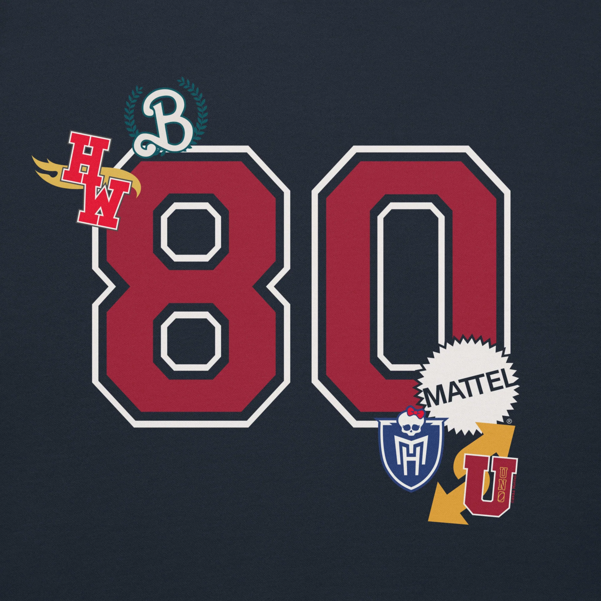 Mattel Creations Mattel 80th Brand Icons Hoodie