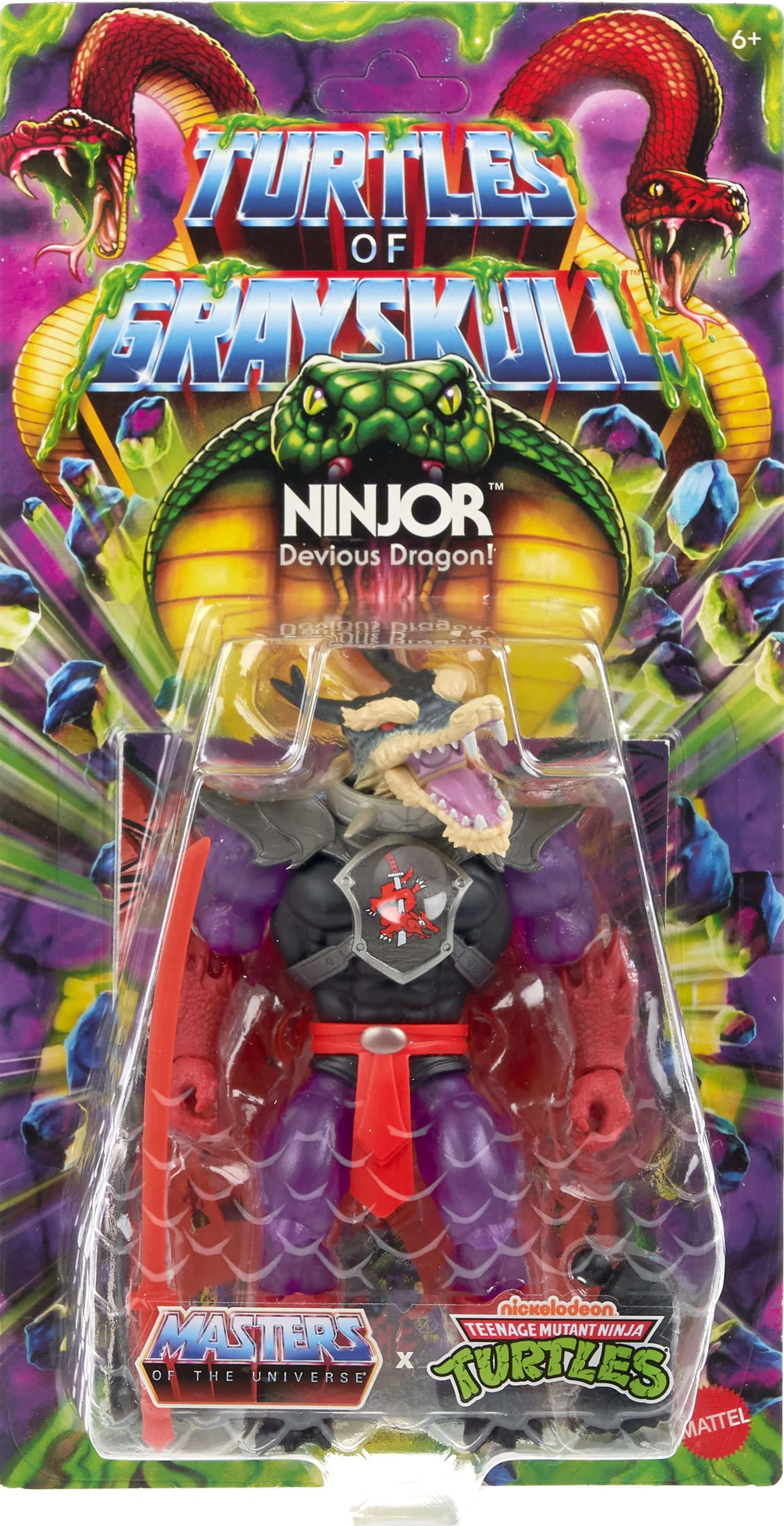 Mattel Creations Turtles of Grayskull Ninjor Action Figure