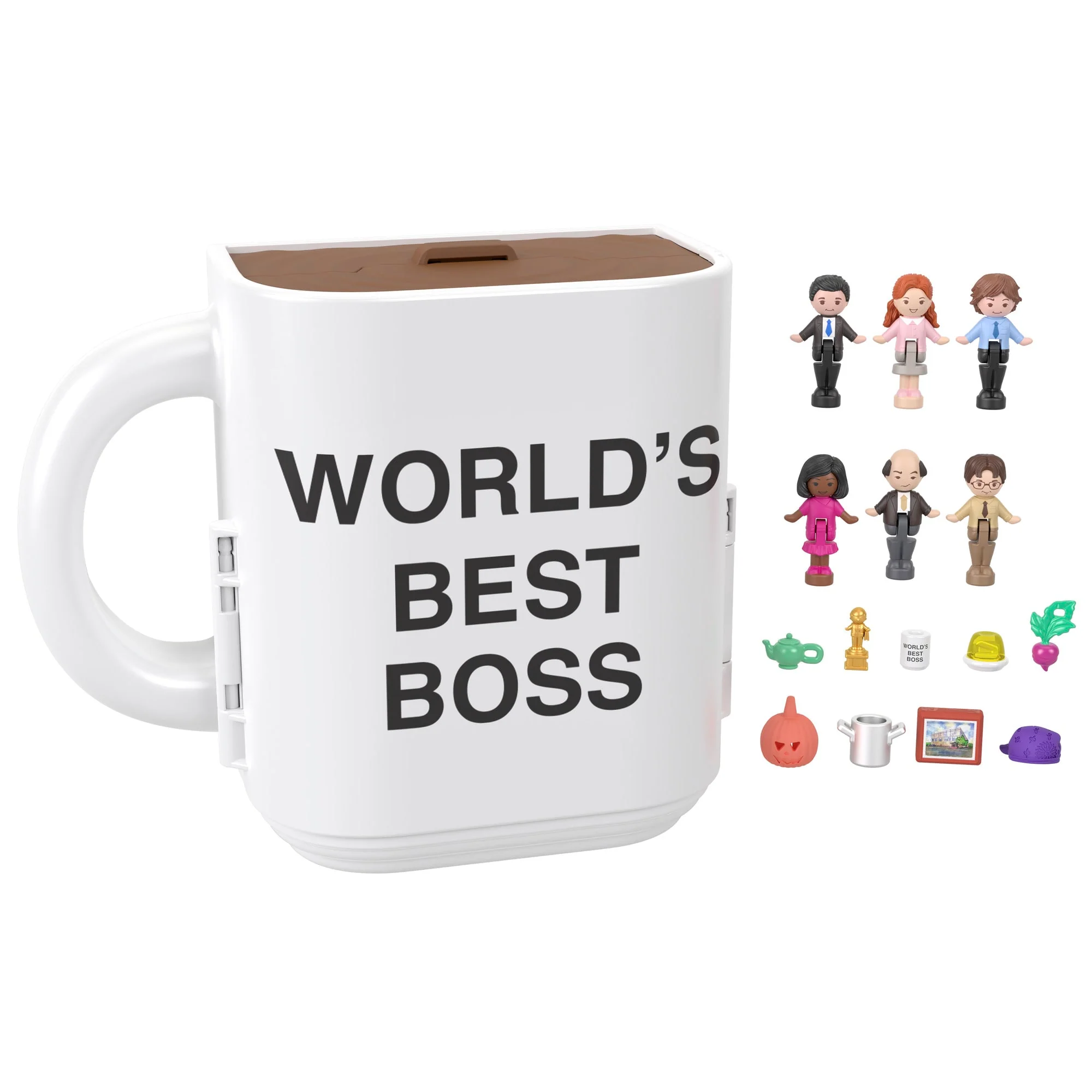Mattel Creations Polly Pocket x The Office Compact