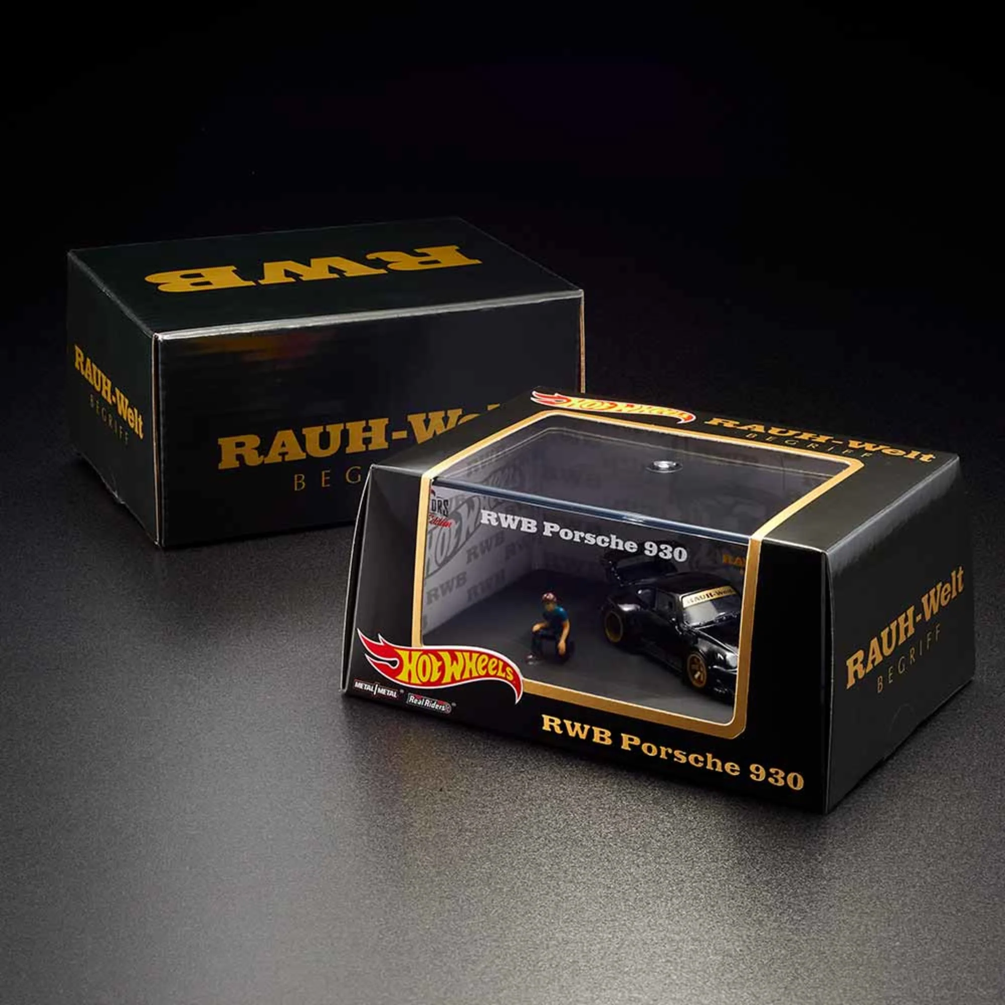 Mattel Creations RLC Exclusive RWB Porsche 930 w/ Akira Nakai Figurine