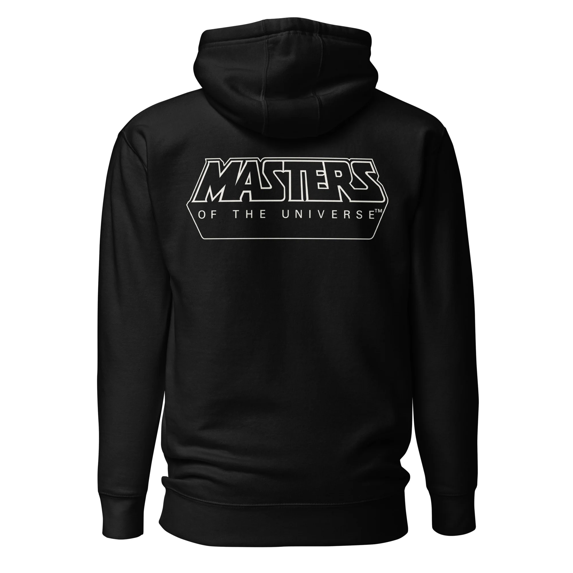 Mattel Creations Masters of the Universe Club Grayskull Black Embroidered Hoodie