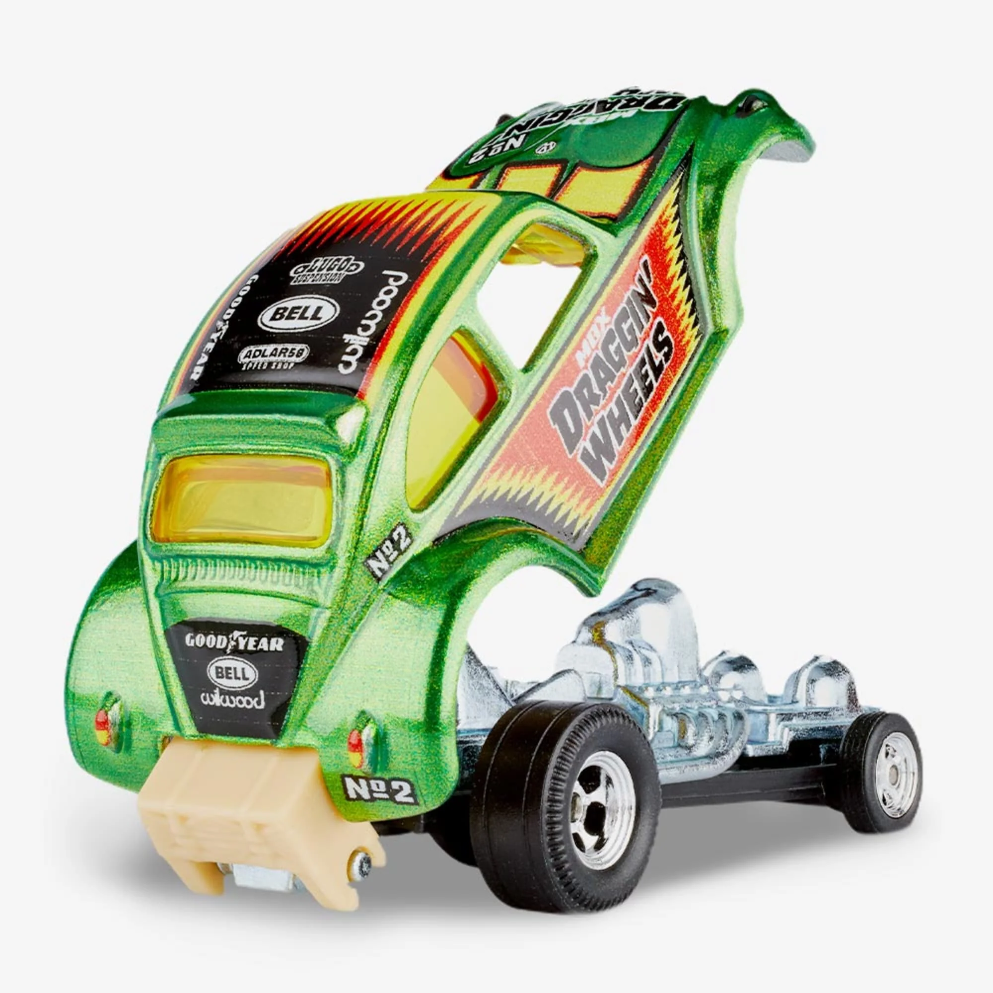 Mattel Creations Matchbox '72 Volkswagen Beetle Dragster