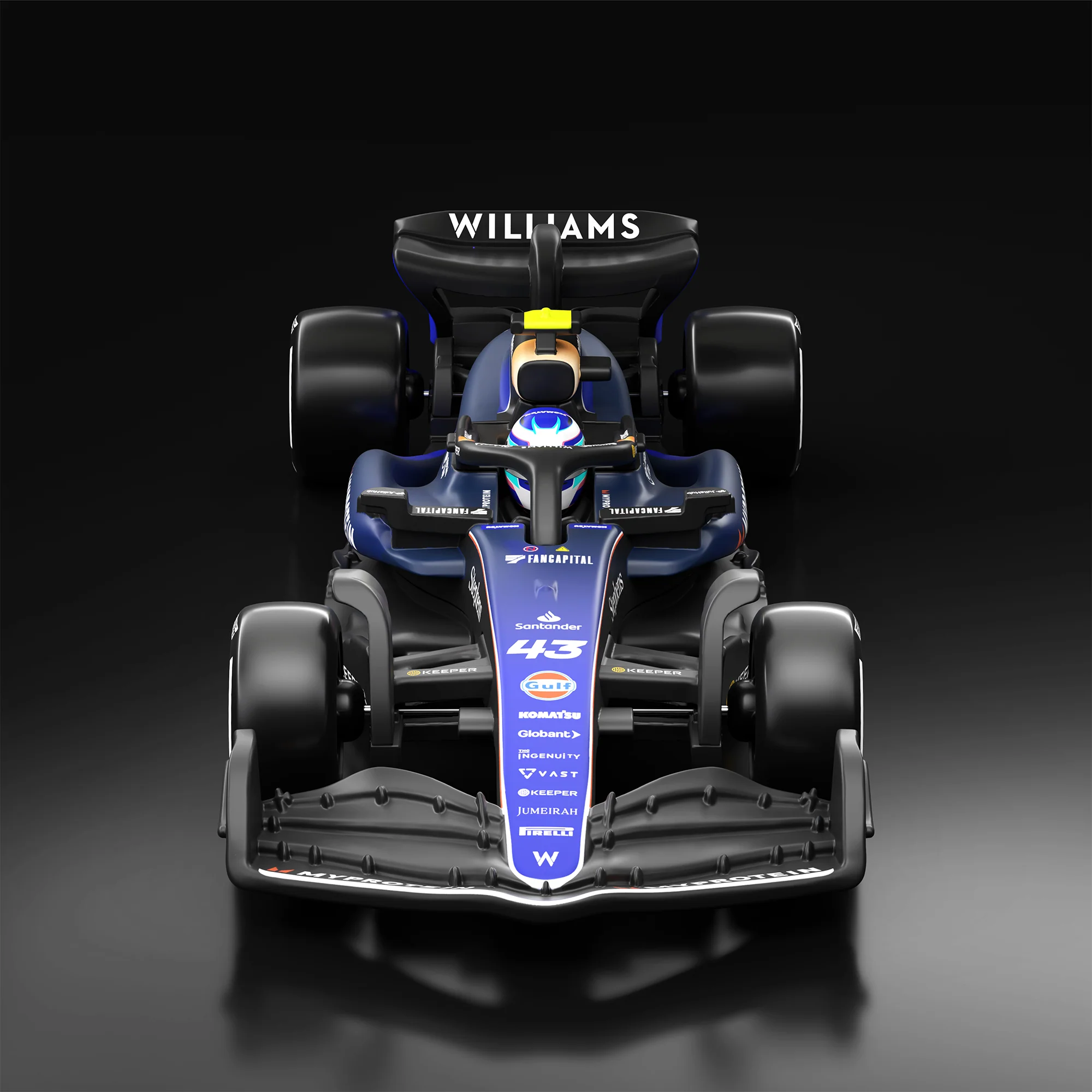 Mattel Creations Hot Wheels F1 Series: Williams Racing FW46 Car #43