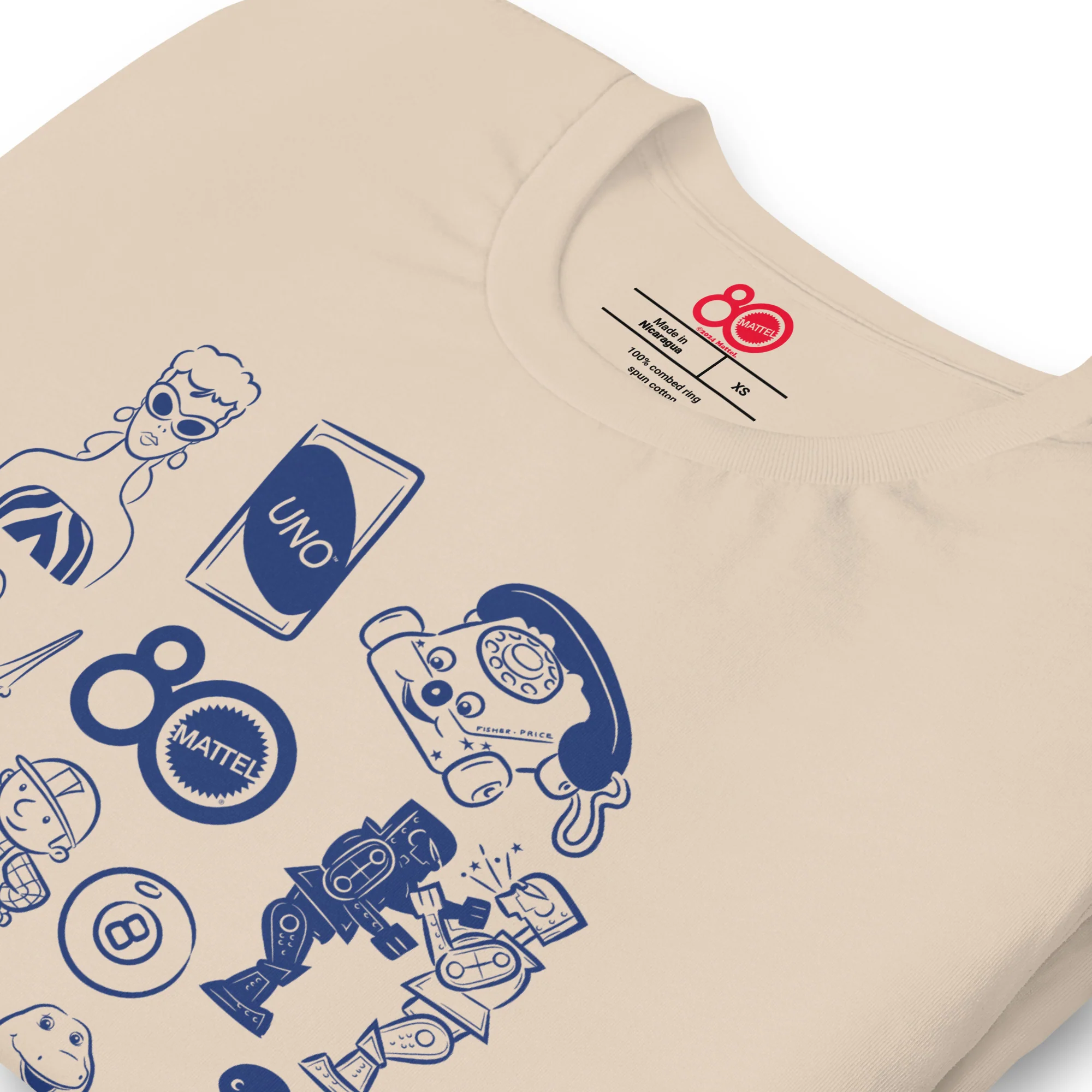Mattel Creations Mattel 80th Brand Icons T-Shirt