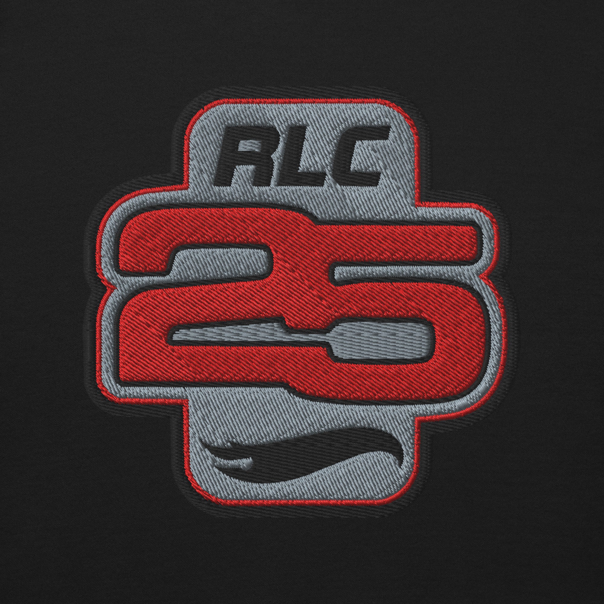 Mattel Creations Hot Wheels 2025 RLC Membership Embroidered Black Sweatshirt