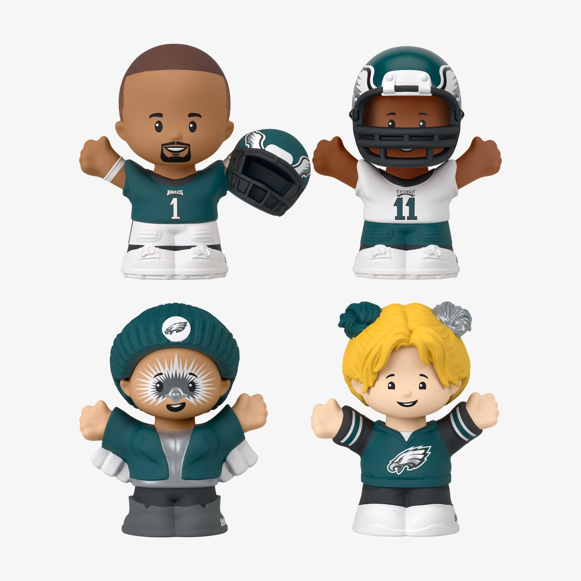 Mattel Creations Little People Collector x NFL Philadelphia Eagles Set