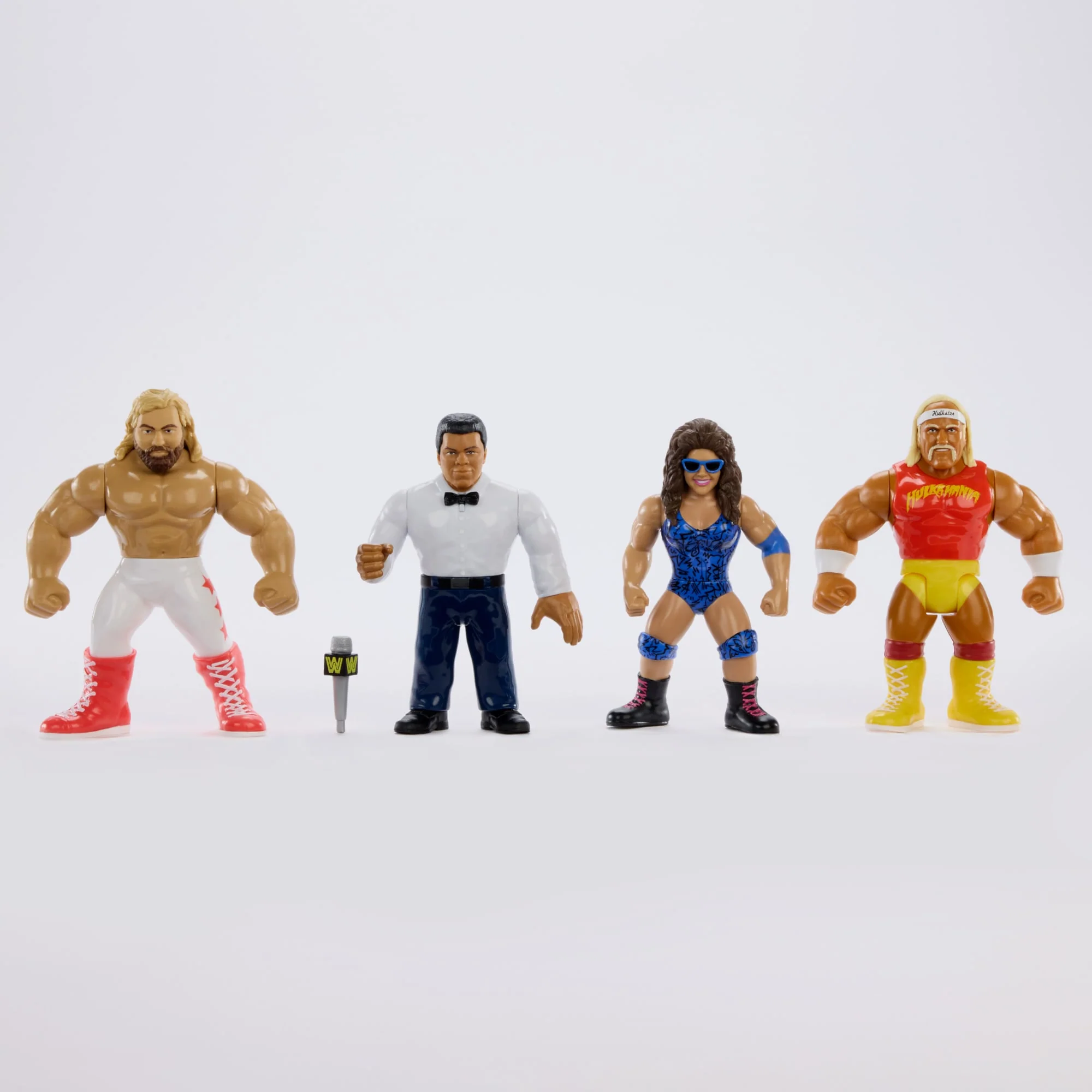 Mattel Creations WWE Retros Action Figure 4-Pack Bundle