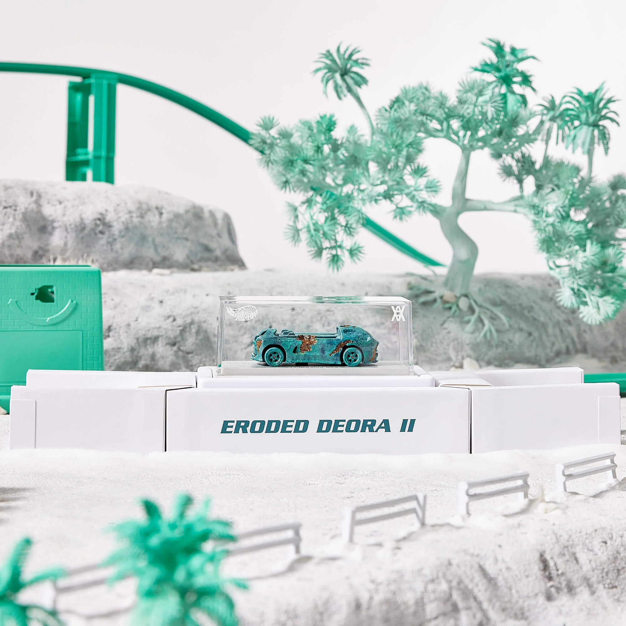 Mattel Creations Hot Wheels x Daniel Arsham Eroded Deora II