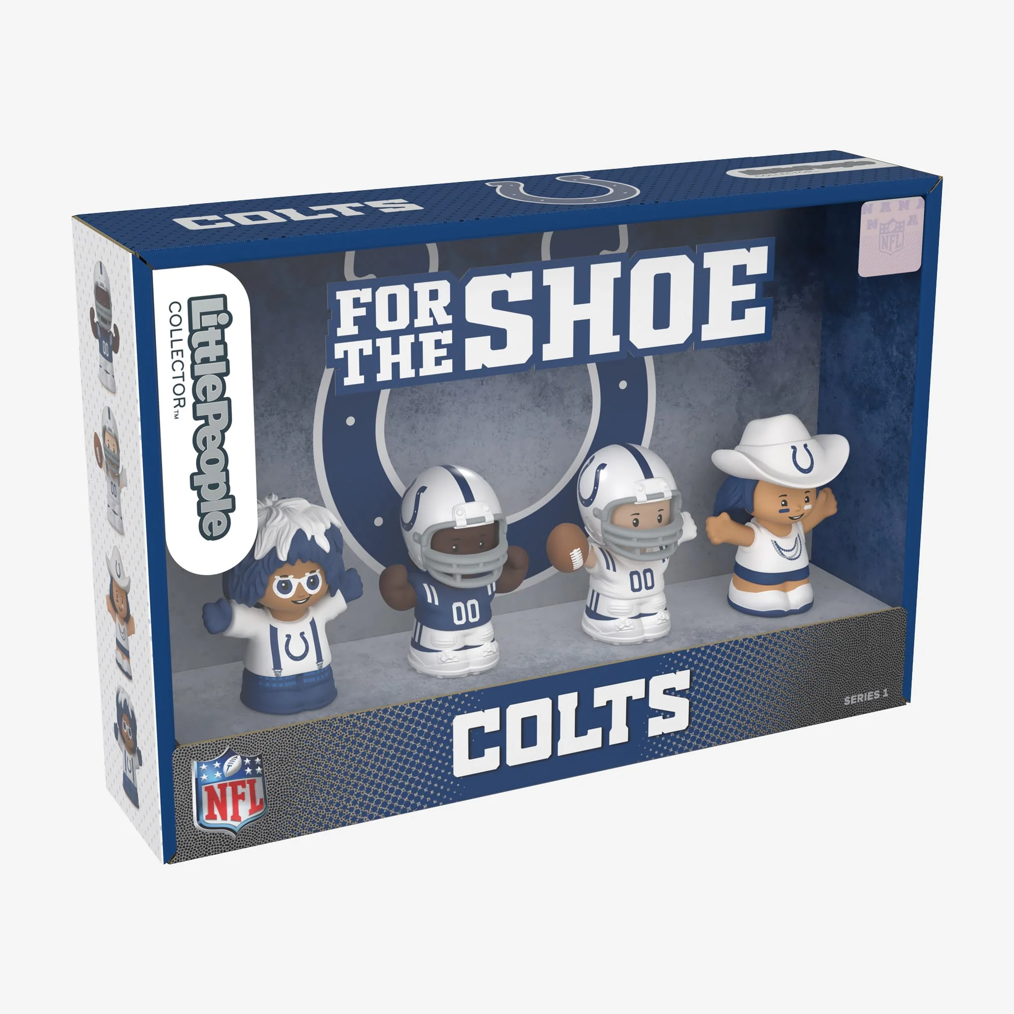 Mattel Creations Little People Collector x NFL Indianapolis Colts Set