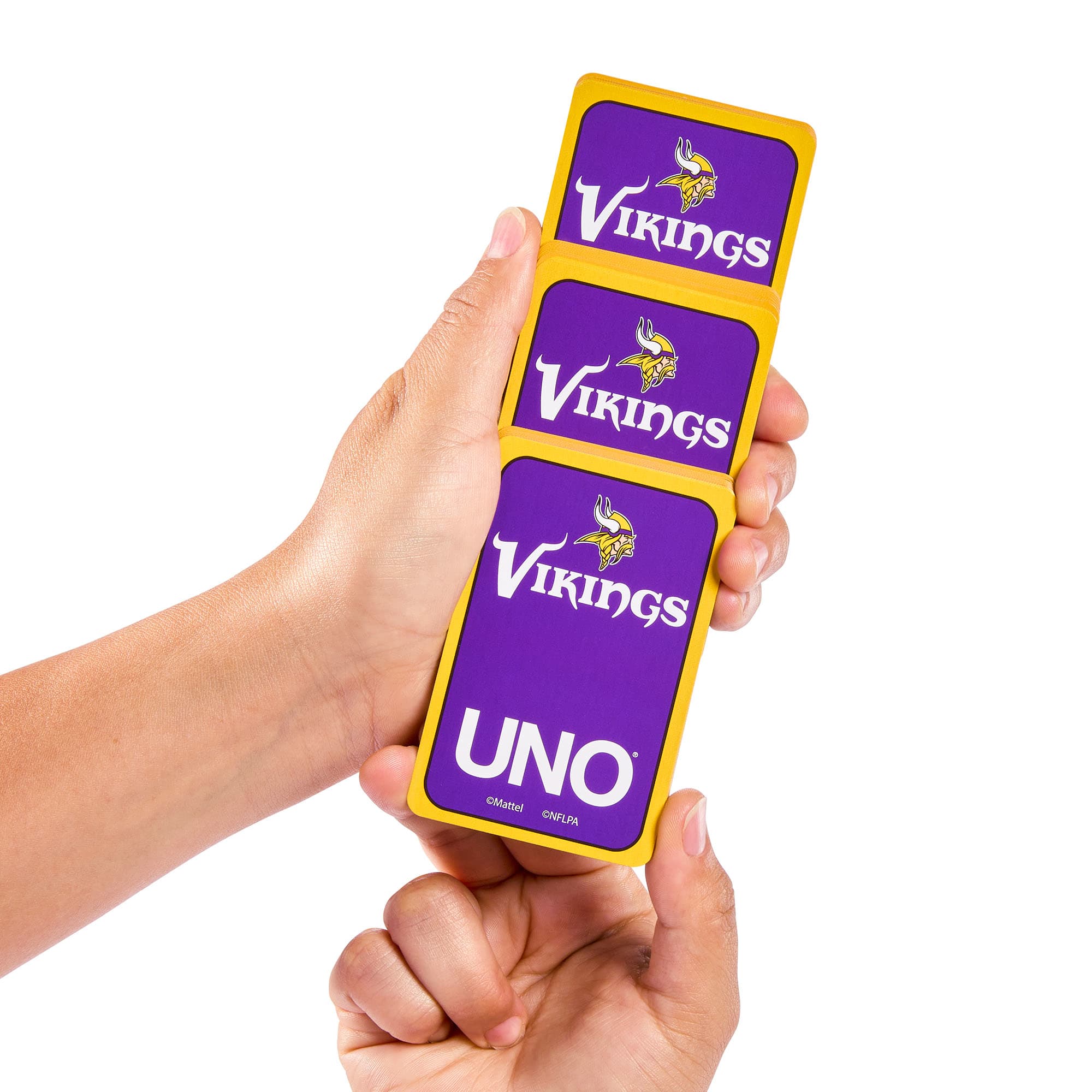 Mattel Creations UNO Fandom NFL Minnesota Vikings Game Deck