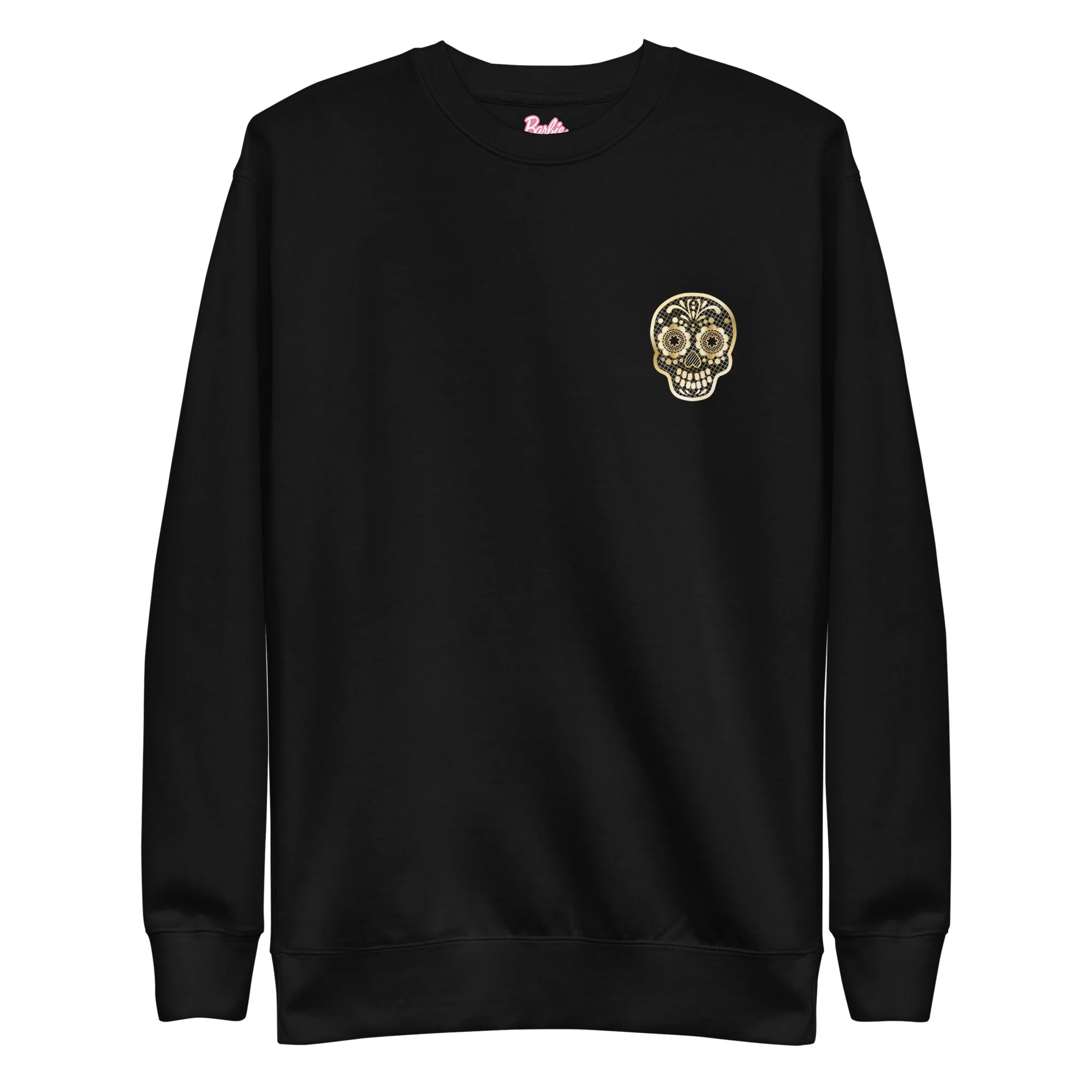 Mattel Creations Barbie Día de Muertos Floral Black Sweatshirt