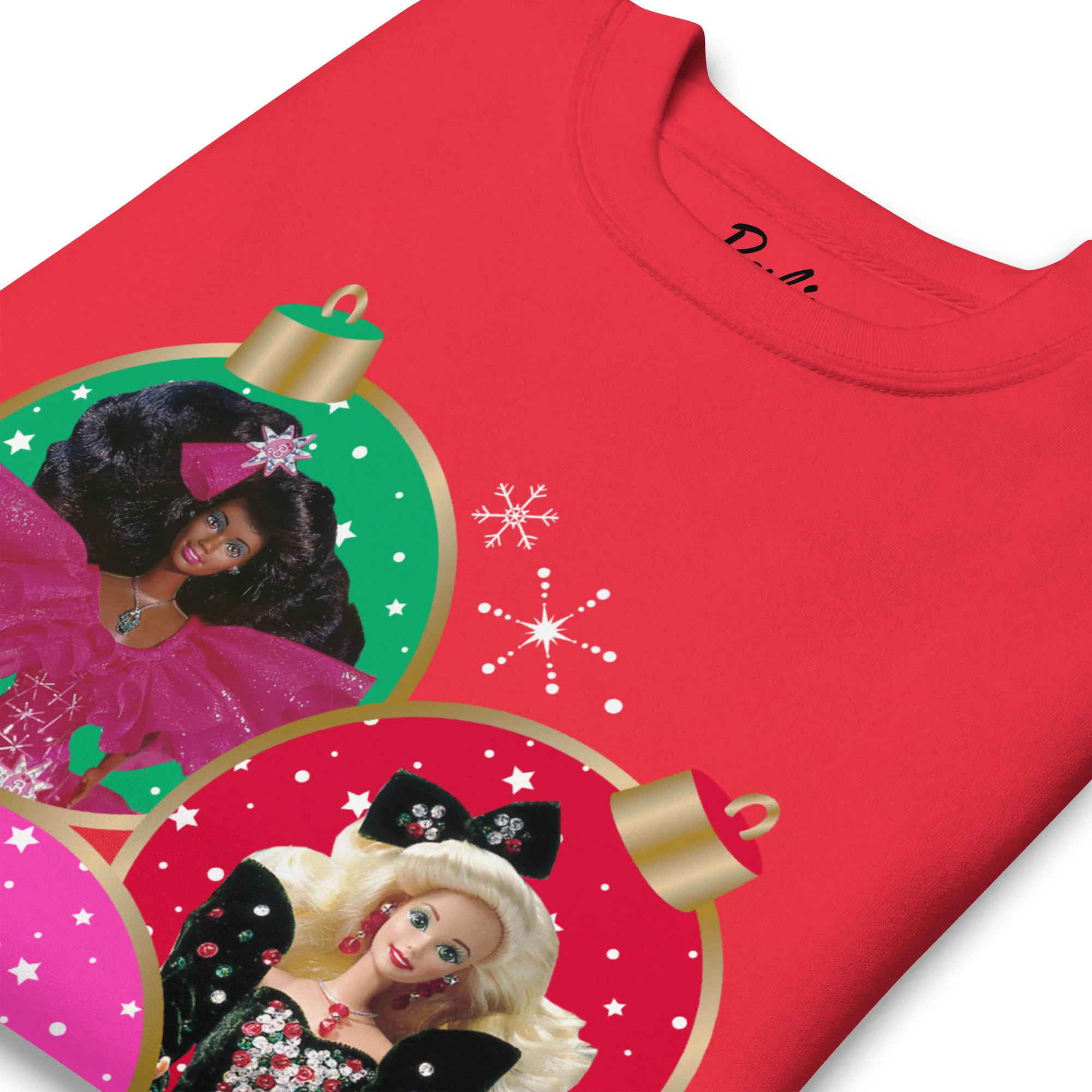 Mattel Creations Barbie Vintage Ornaments Sweatshirt