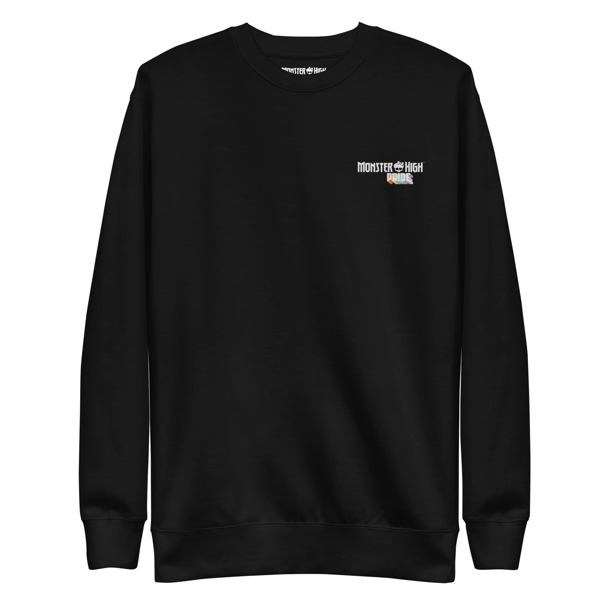 Mattel Creations Monster High Pride Kieran & Spelldon Black Sweatshirt