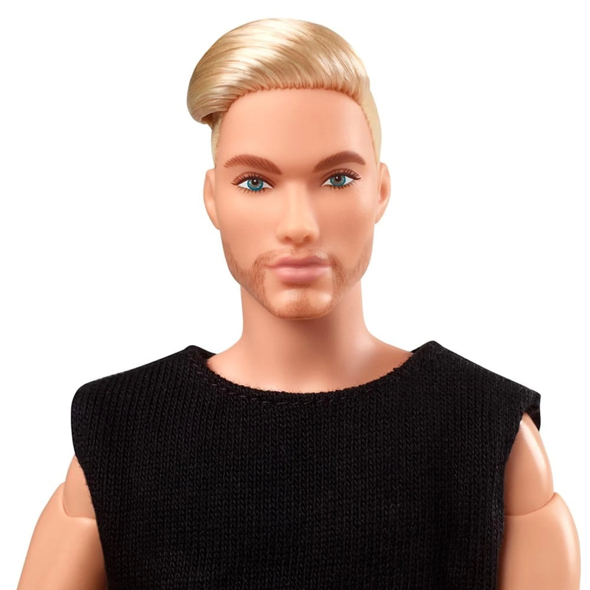 Mattel Creations Barbie Looks Ken Doll (Blonde with Facial Hair)