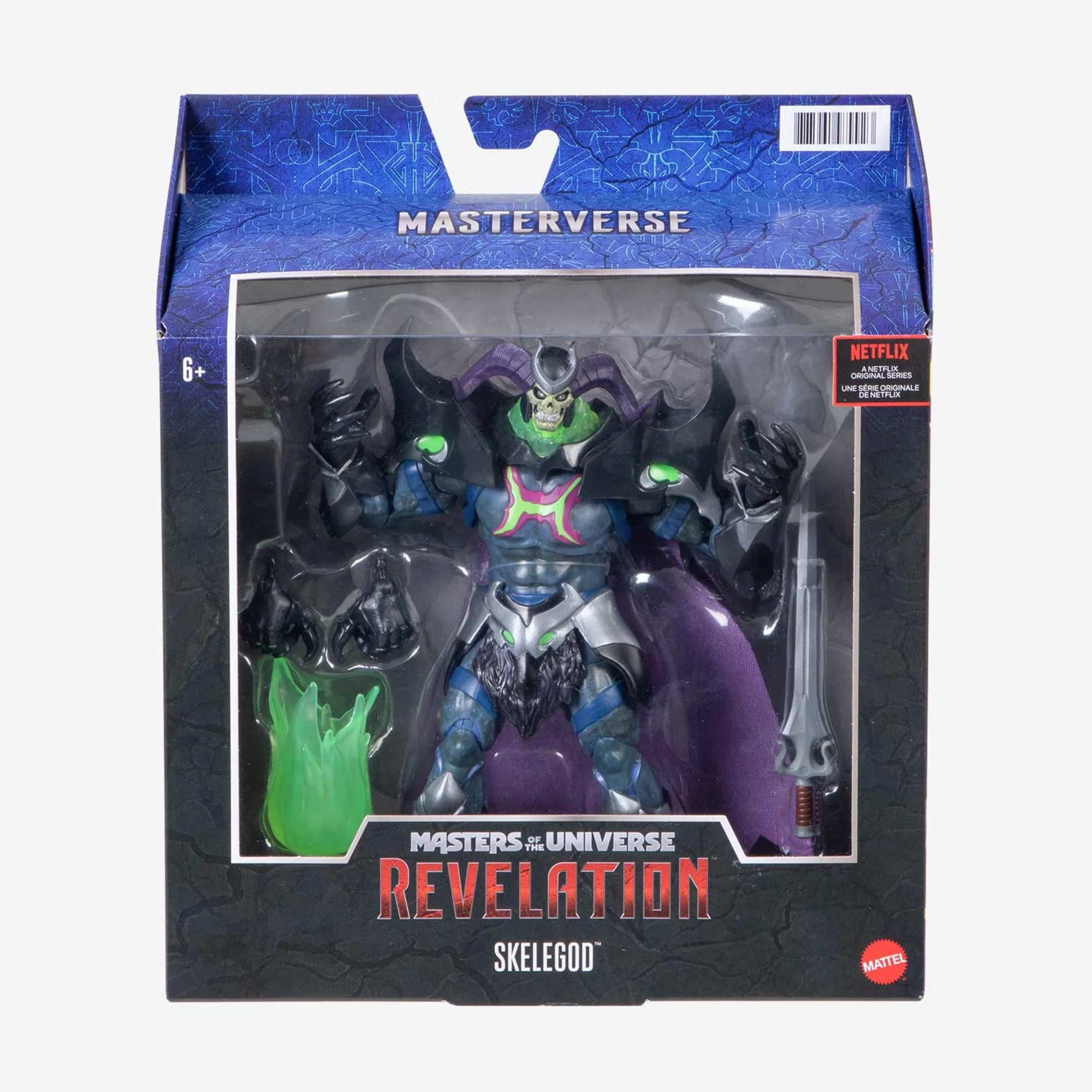 Mattel Creations Masters of the Universe Masterverse Revelation Oversized Skelegod Skeletor Figure