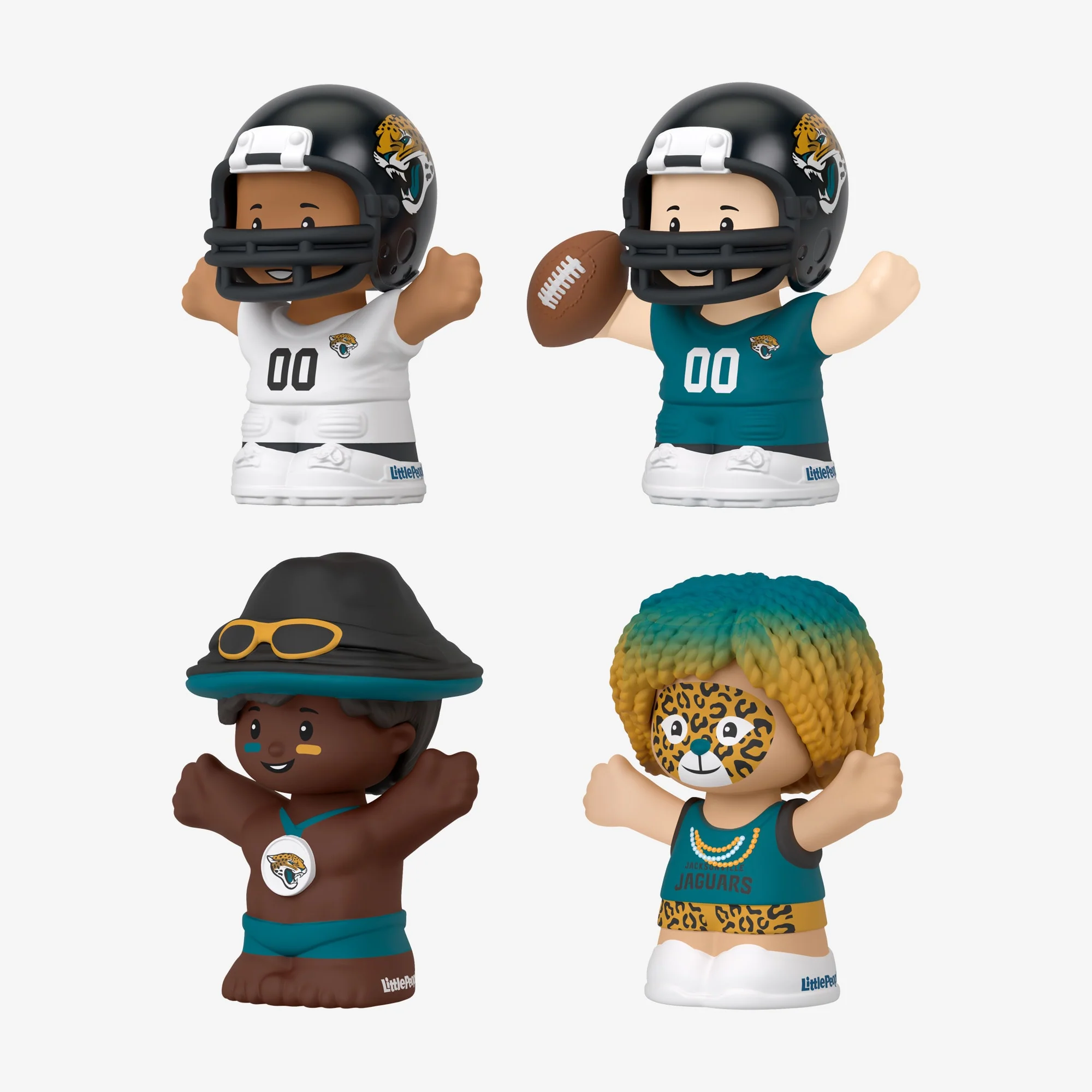 Mattel Creations Little People Collector x NFL Jacksonville Jaguars Set