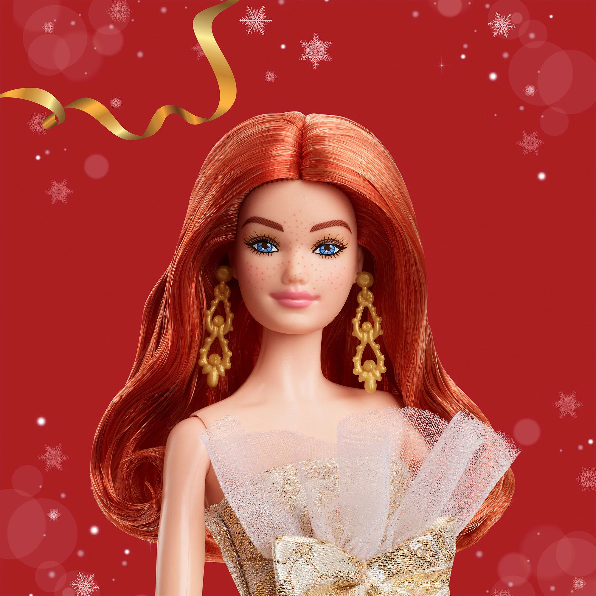 Mattel Creations 2025 Holiday Barbie Doll 1