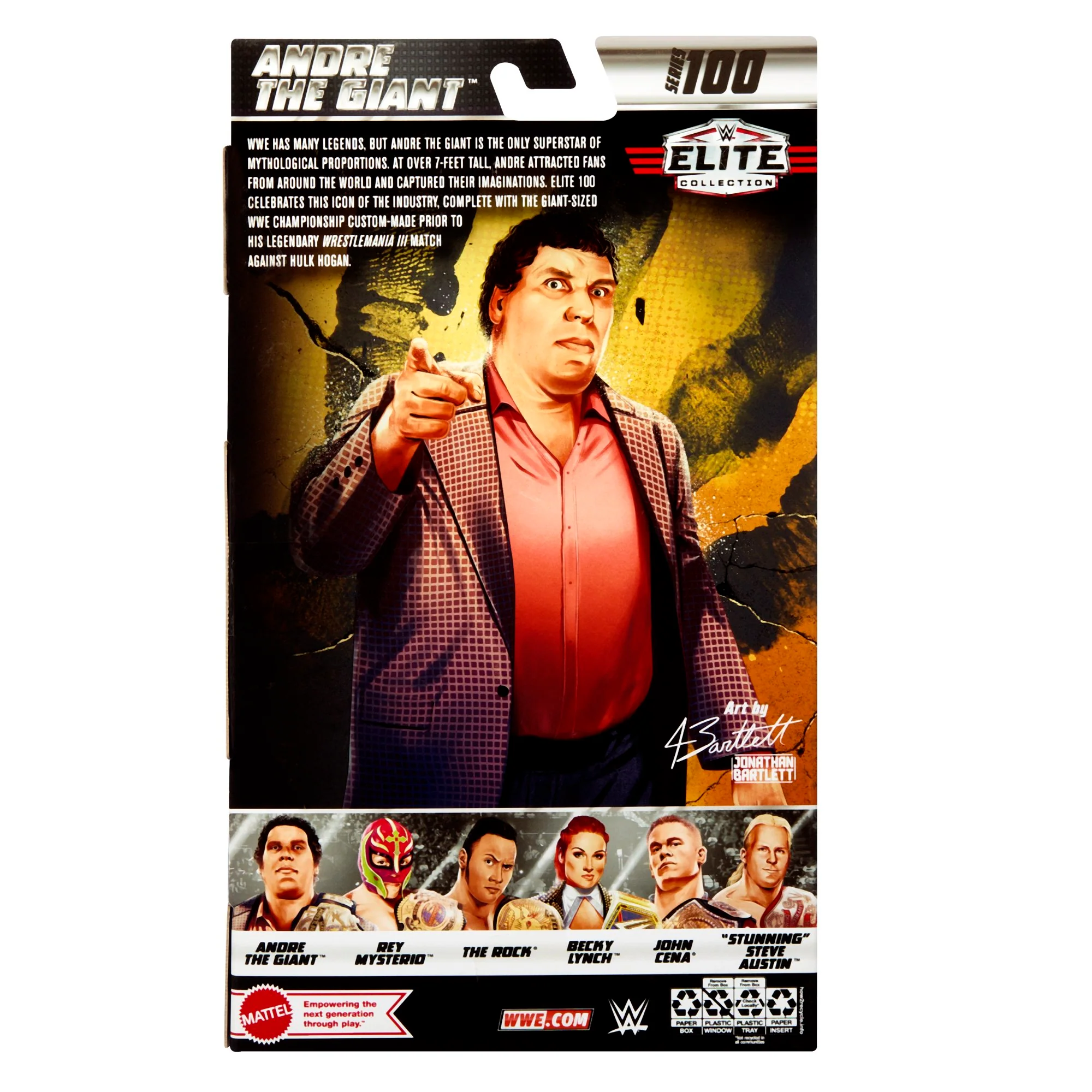 Mattel Creations WWE Elite Collection Andre the Giant Action Figure