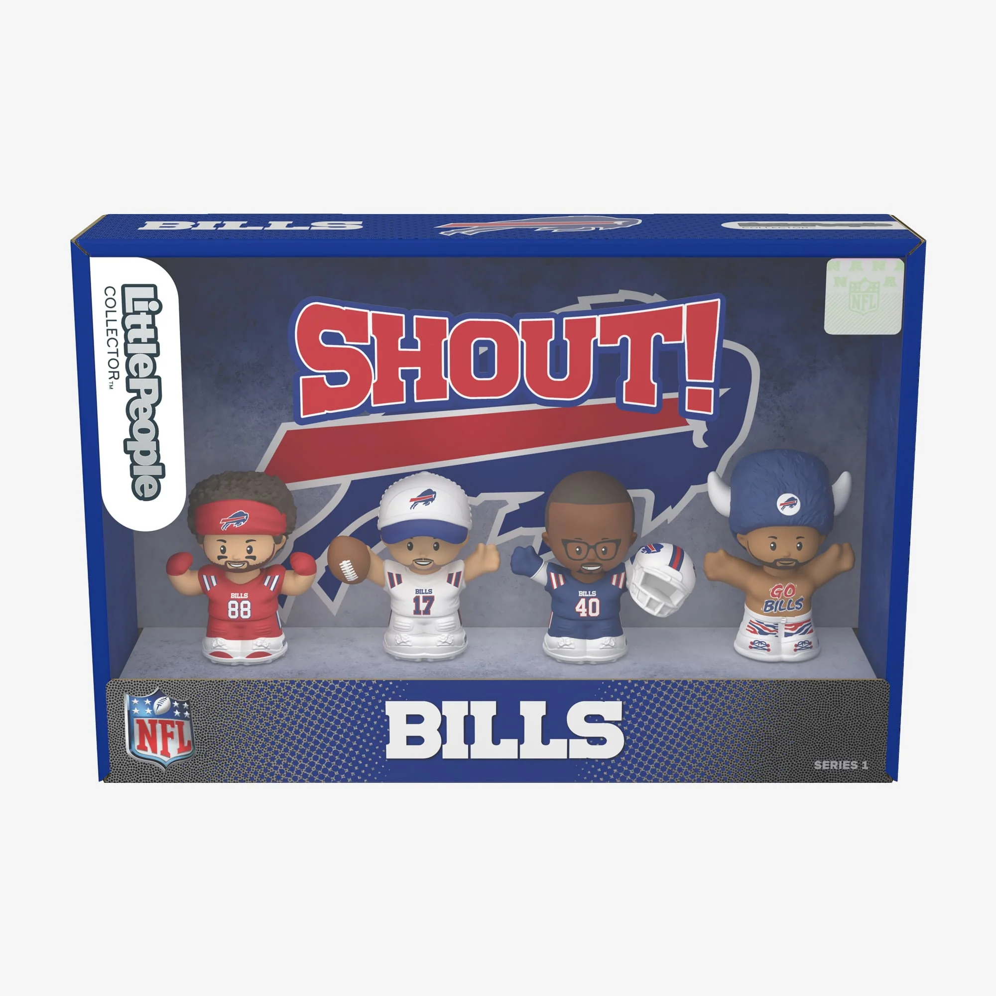 Mattel Creations Little People Collector x NFL Buffalo Bills Set