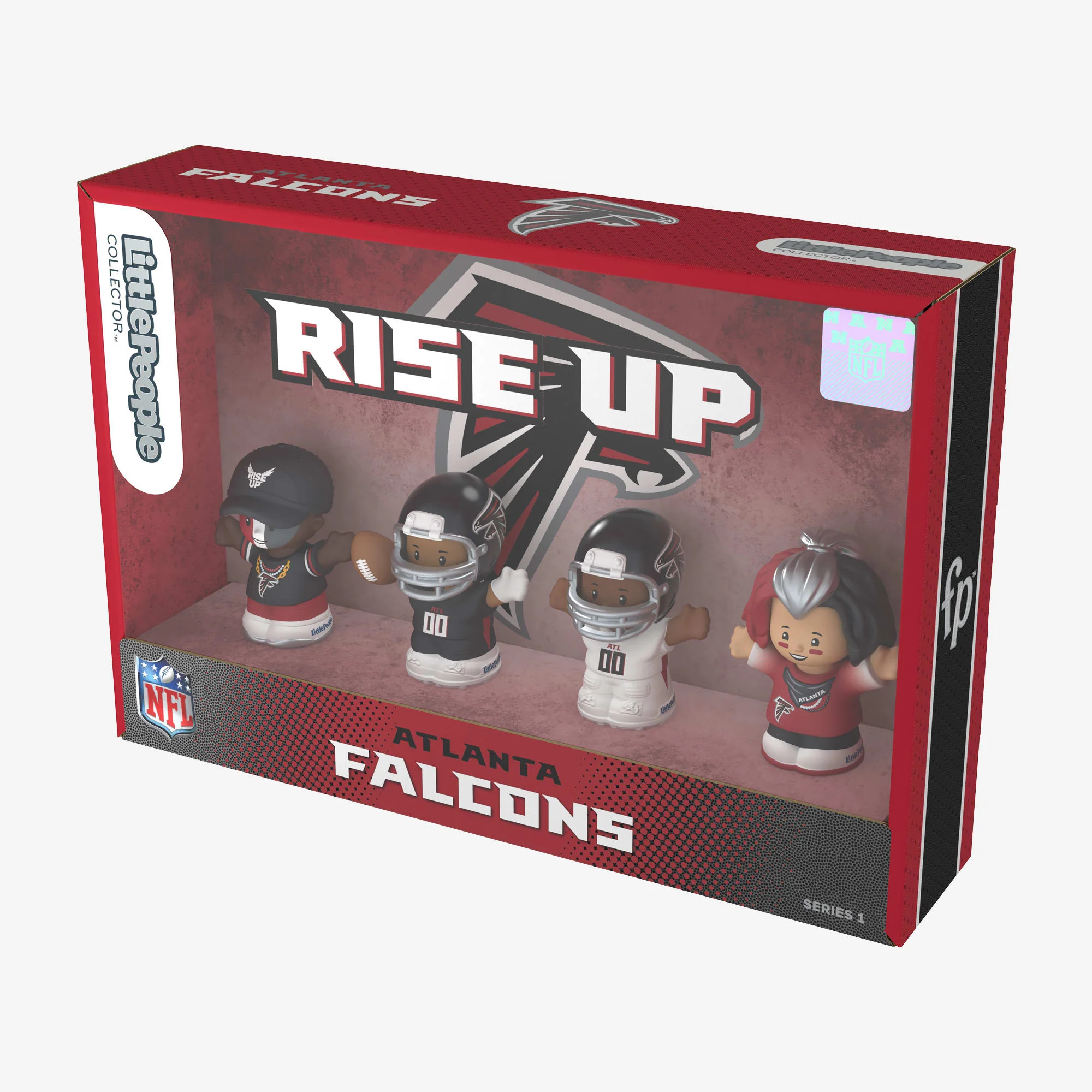 Mattel Creations Little People Collector x NFL Atlanta Falcons Set