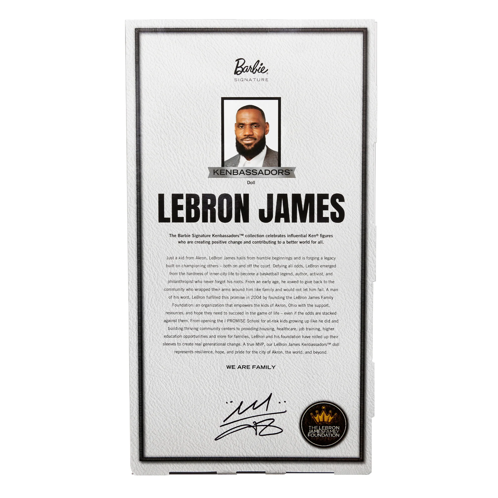 Mattel Creations LeBron James Kenbassadors Doll