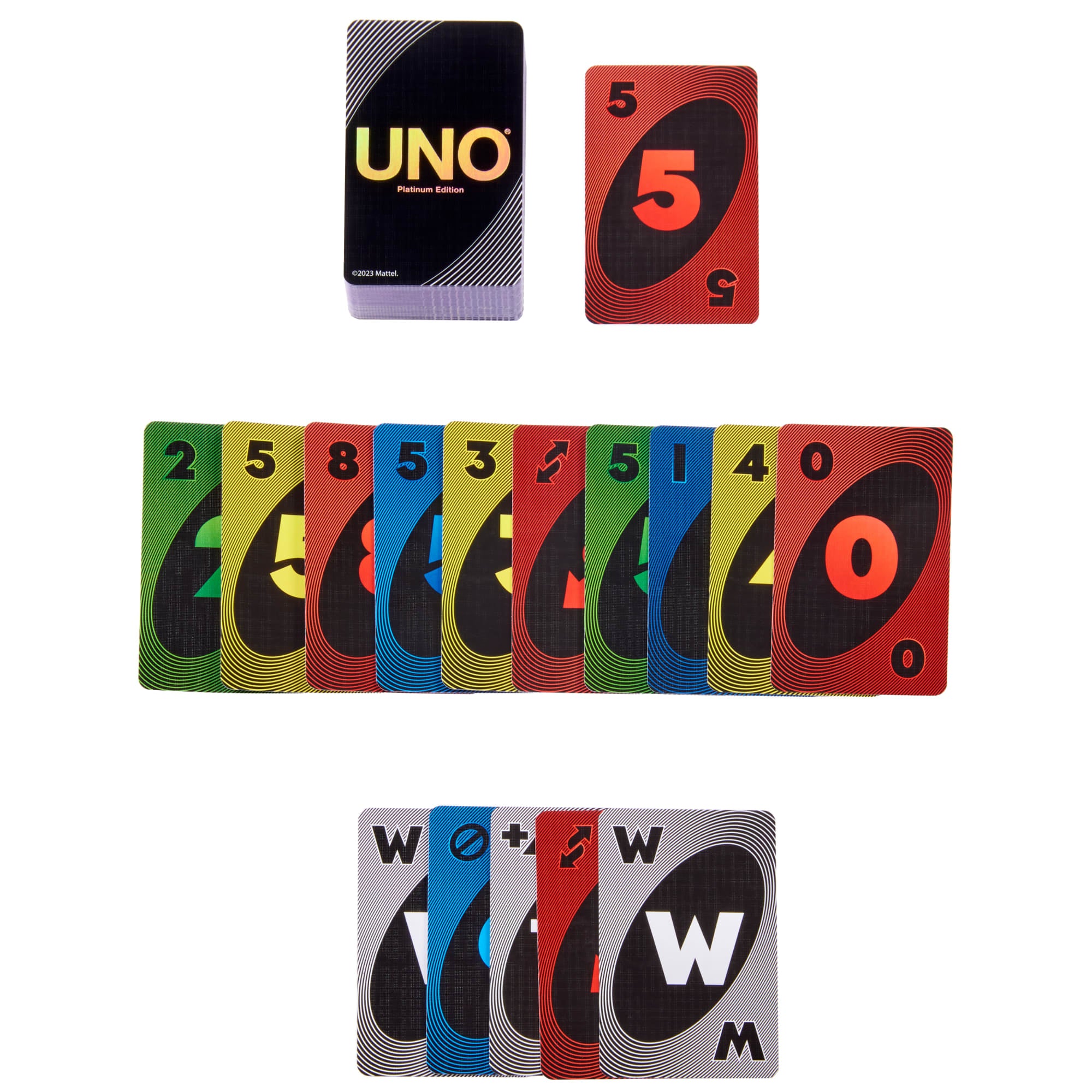 Mattel Creations UNO Platinum Edition Card Game