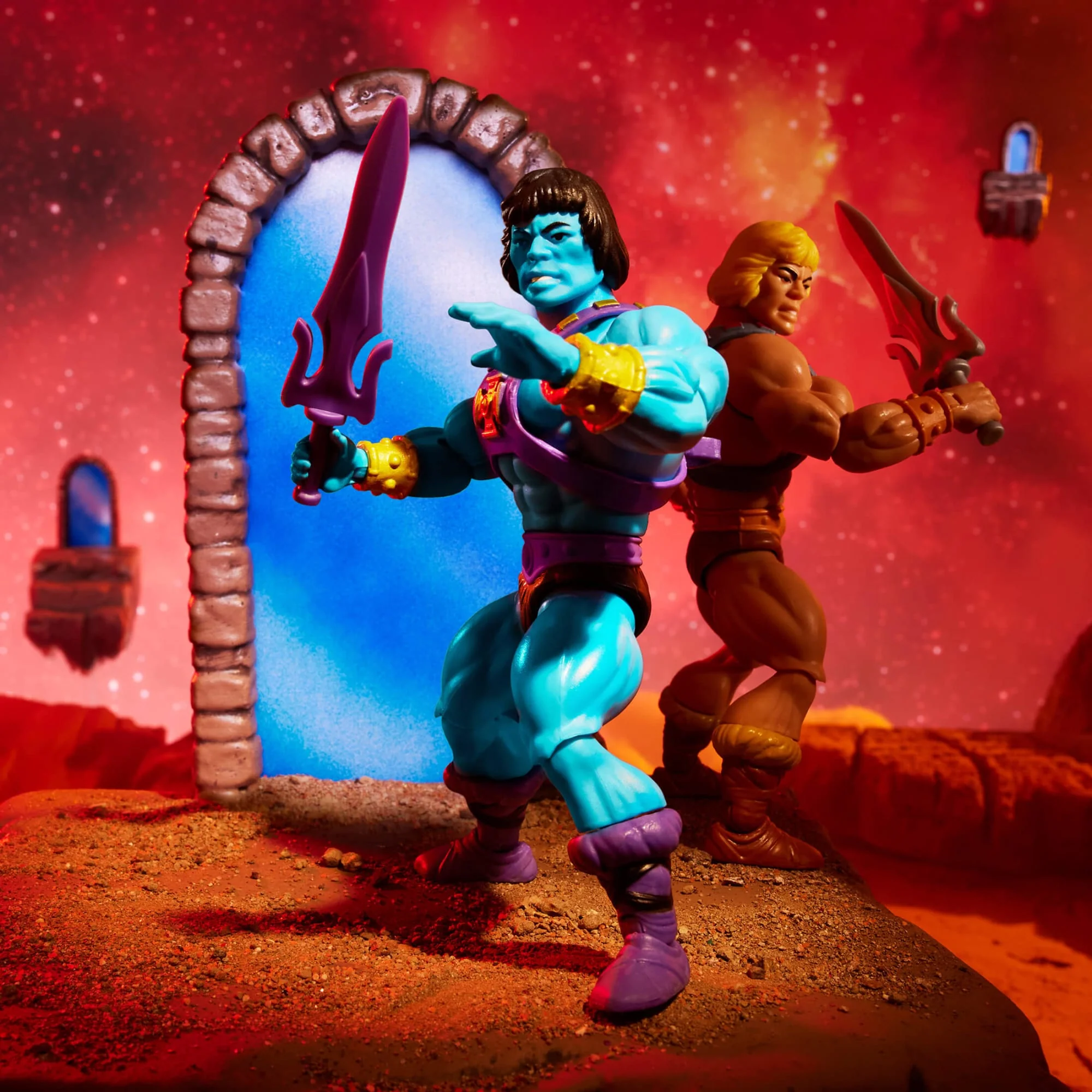 Mattel Creations Masters of the Universe Origins He-Skeletor Figure