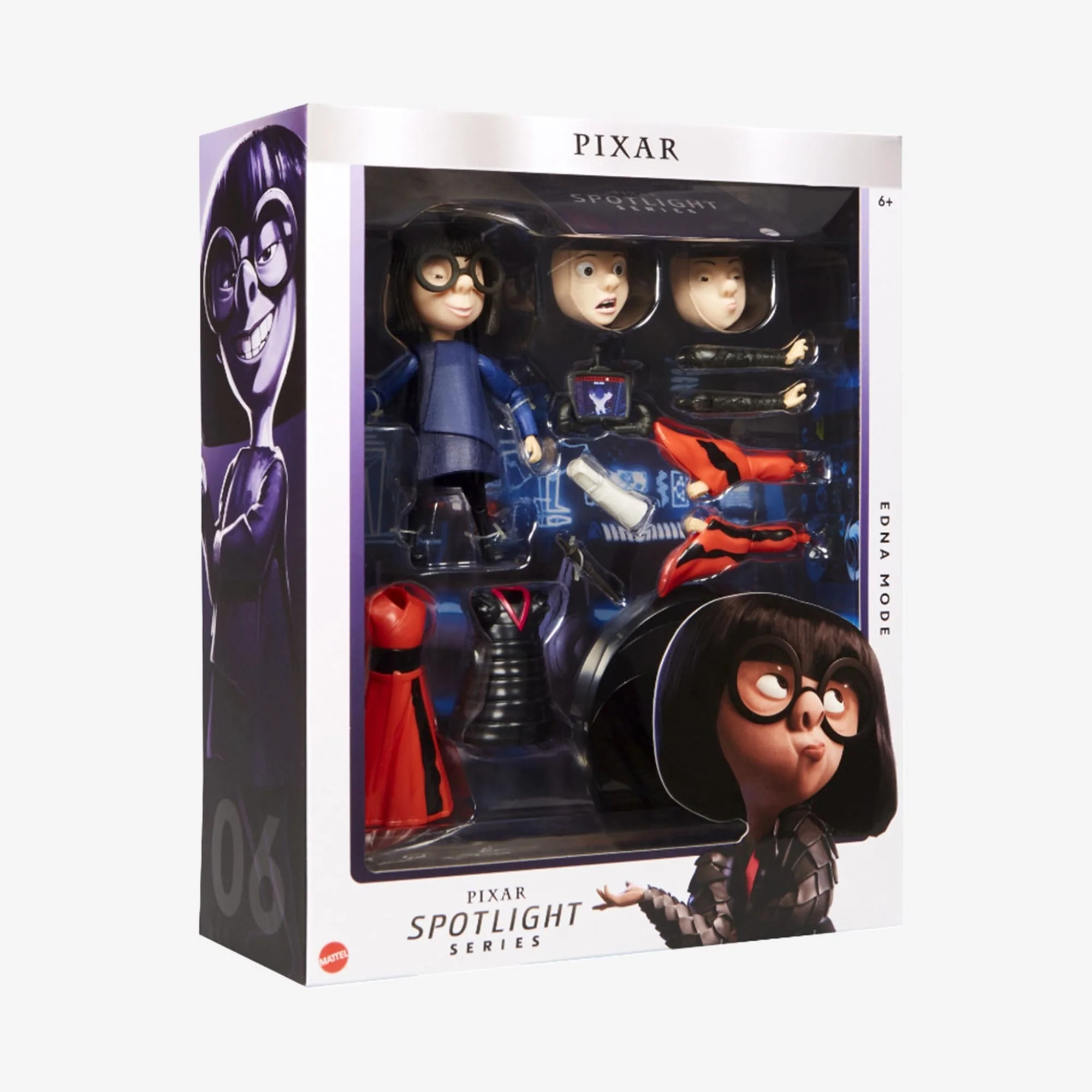 Mattel Creations Pixar Spotlight Series Edna Mode Collector Figure The Incredibles
