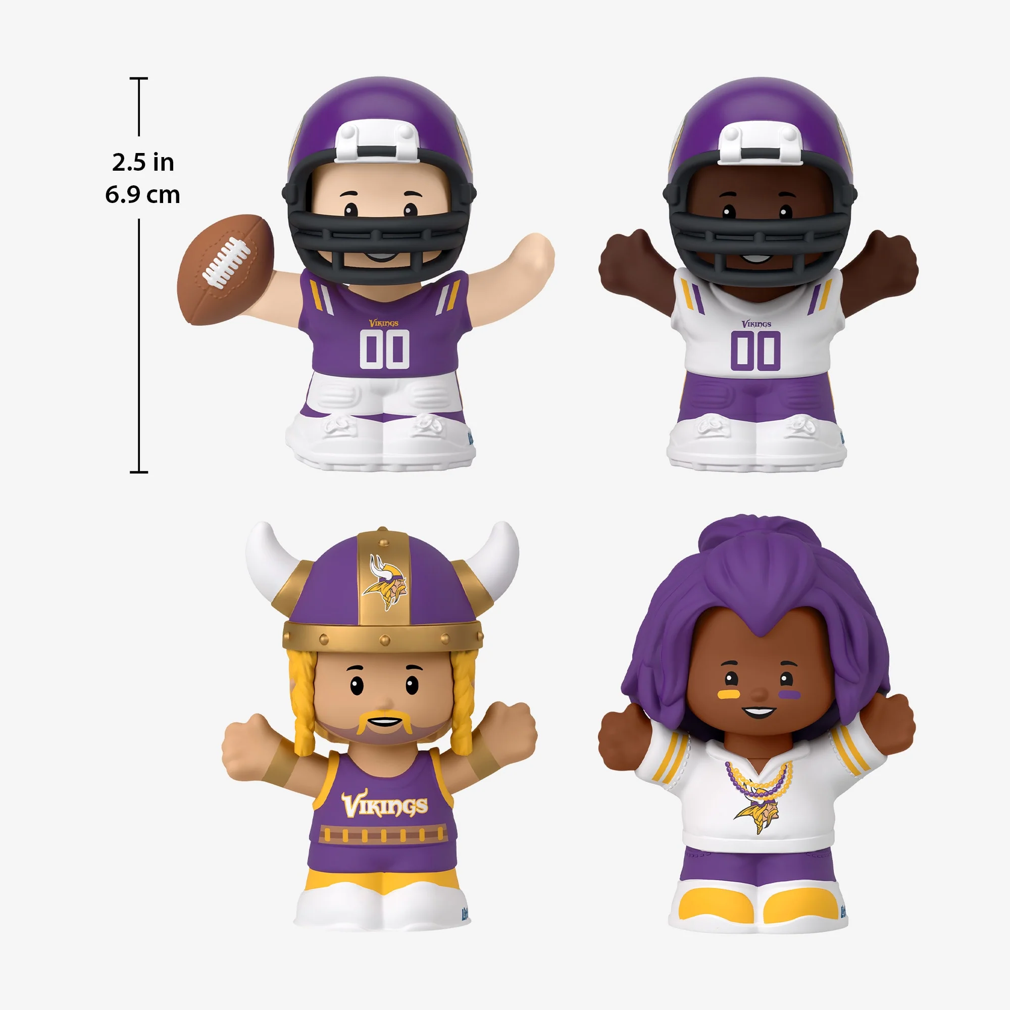 Mattel Creations Little People Collector x NFL Minnesota Vikings Set